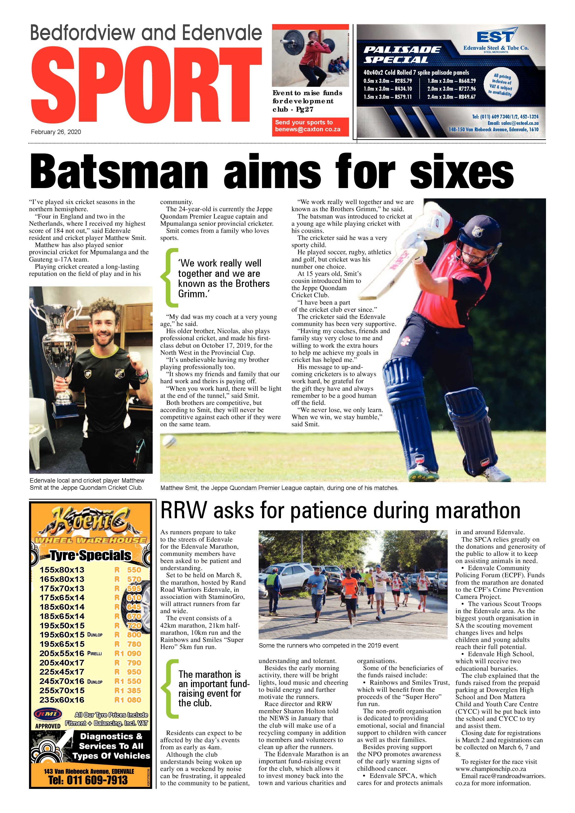 Bedfordview and Edenvale News 26 February 2020 page 28