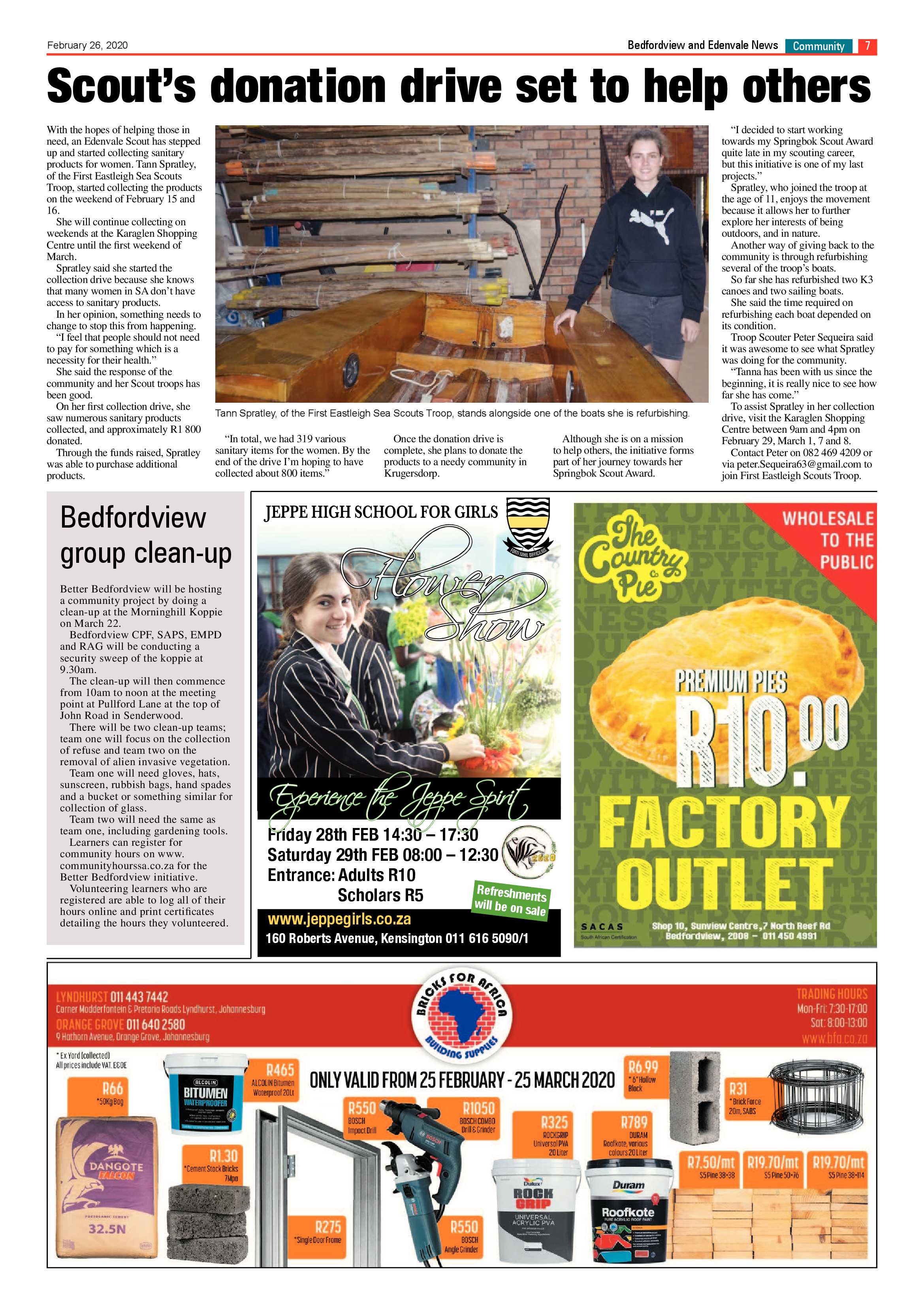 Bedfordview and Edenvale News 26 February 2020 page 7