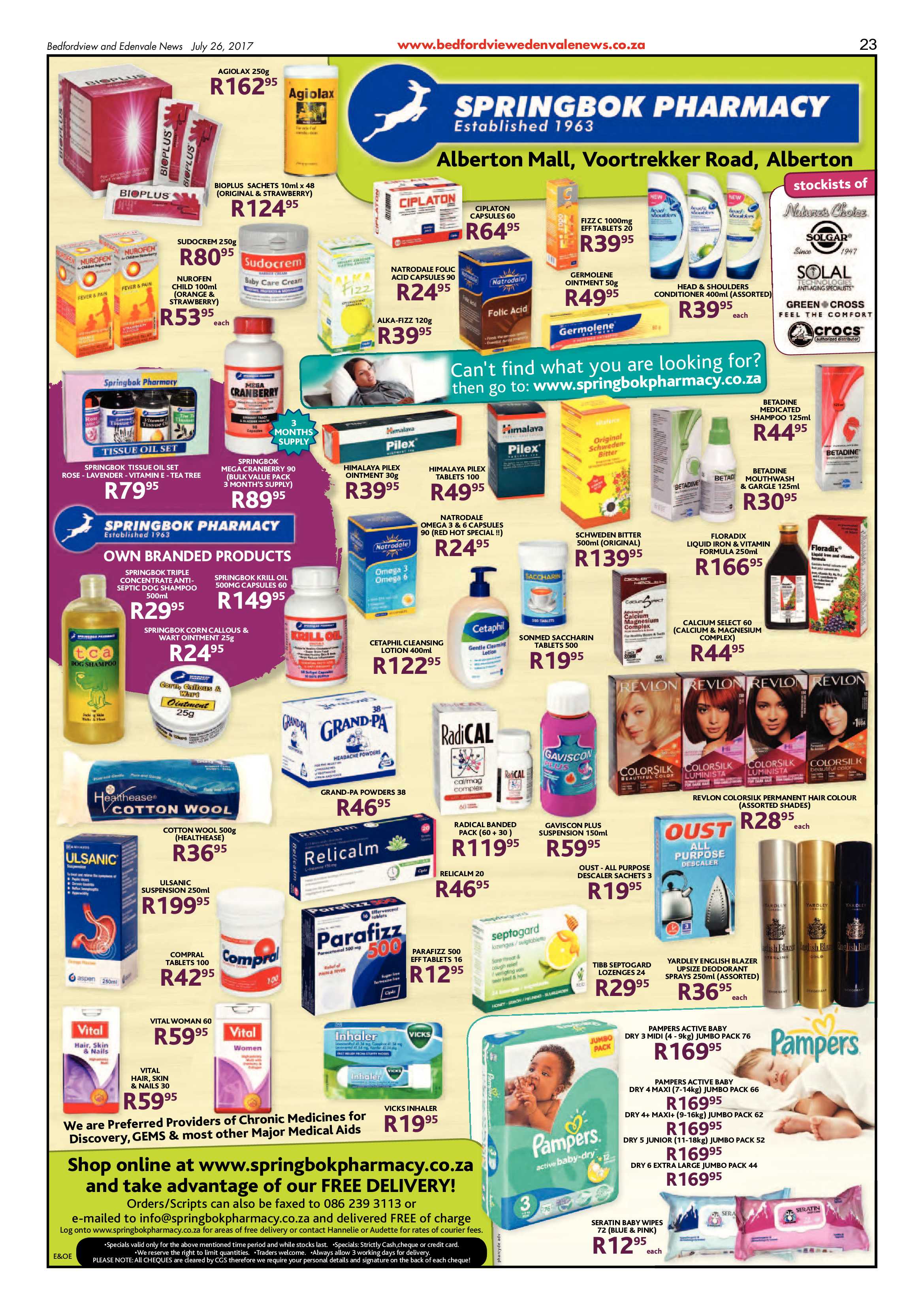 Bedfordview and Edenvale News 26 July 2017 page 23