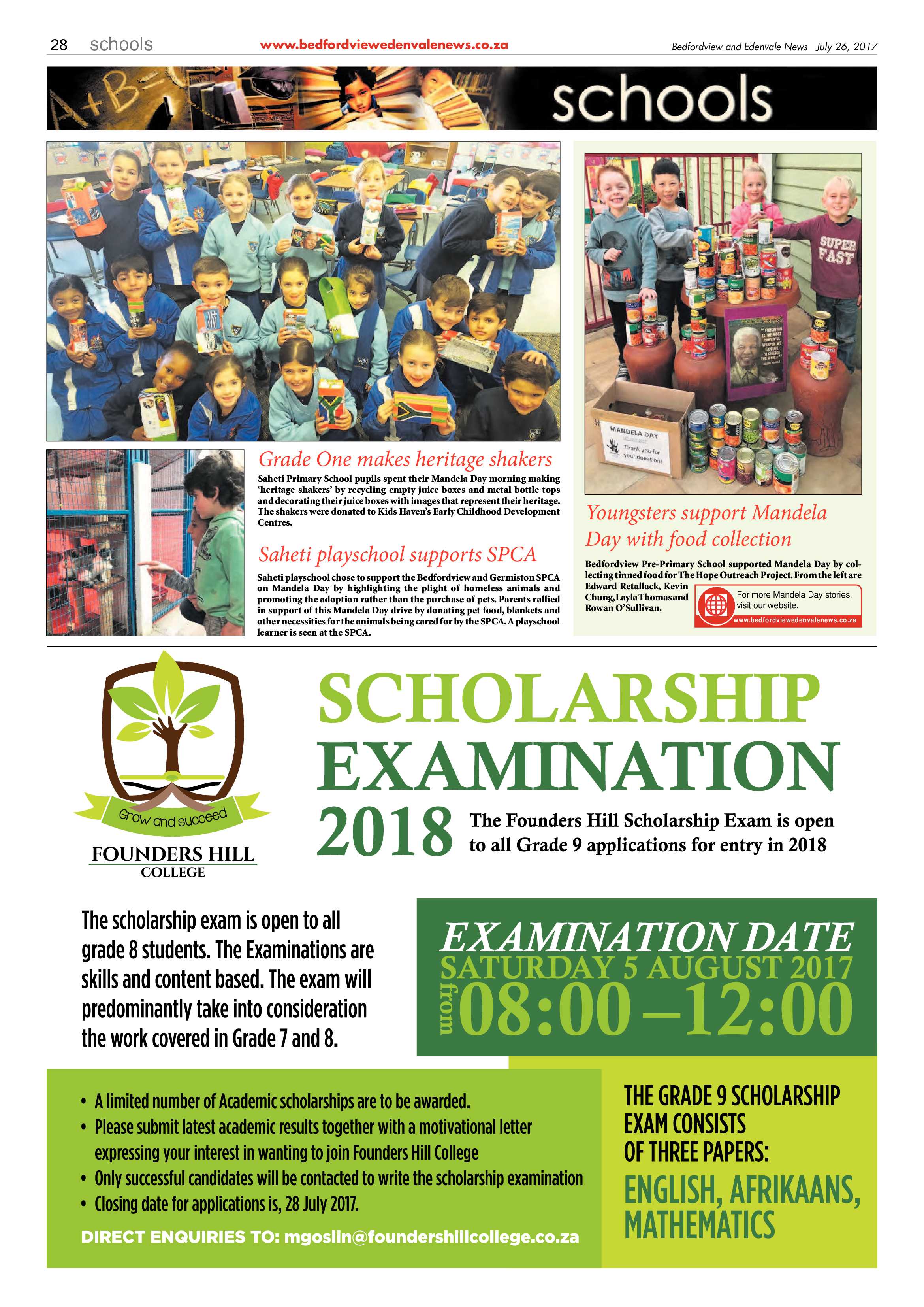 Bedfordview and Edenvale News 26 July 2017 page 28