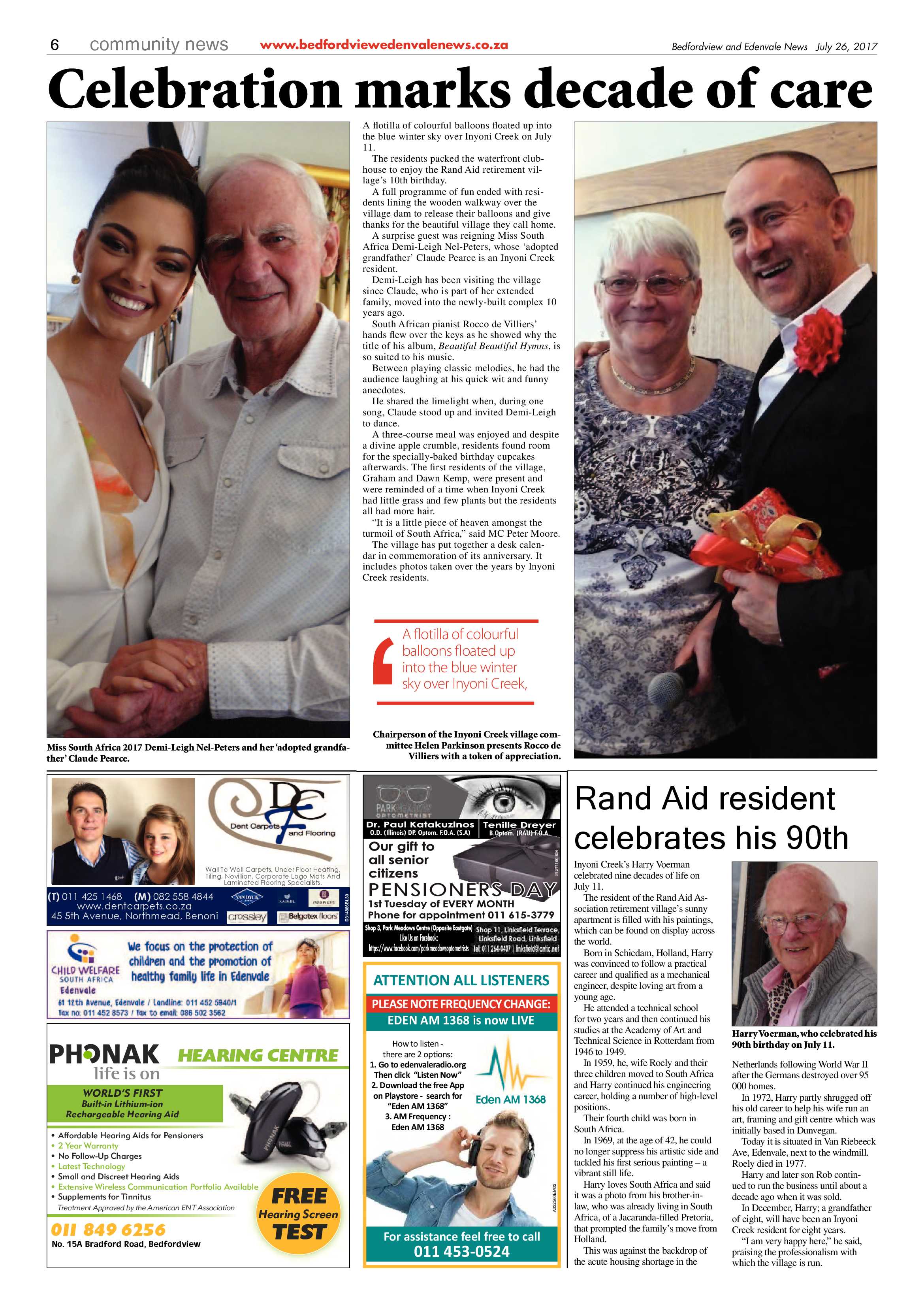 Bedfordview and Edenvale News 26 July 2017 page 6