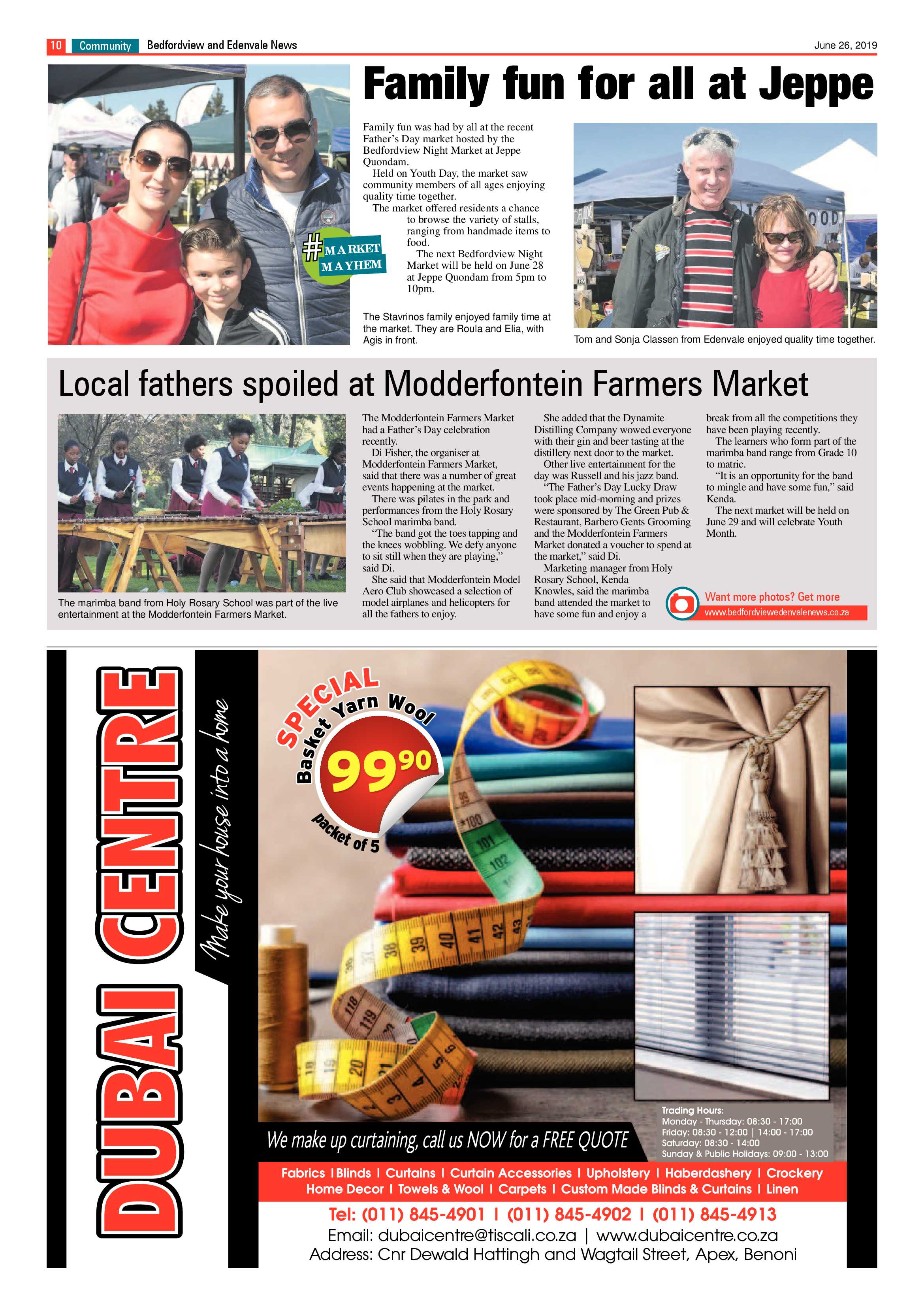 Bedfordview and Edenvale News 26 June 2019 page 10