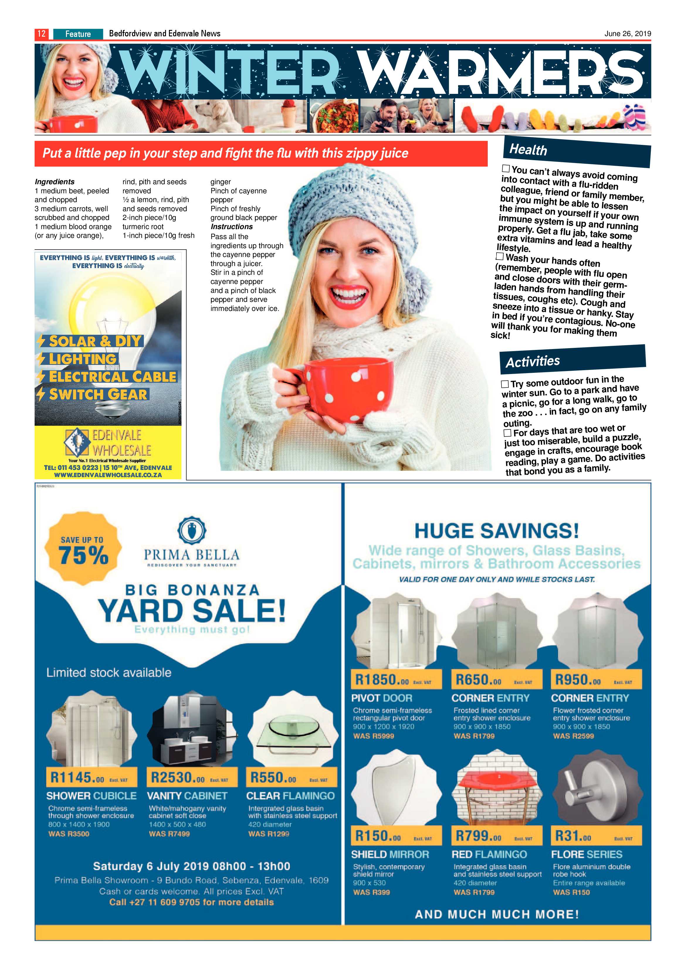 Bedfordview and Edenvale News 26 June 2019 page 12