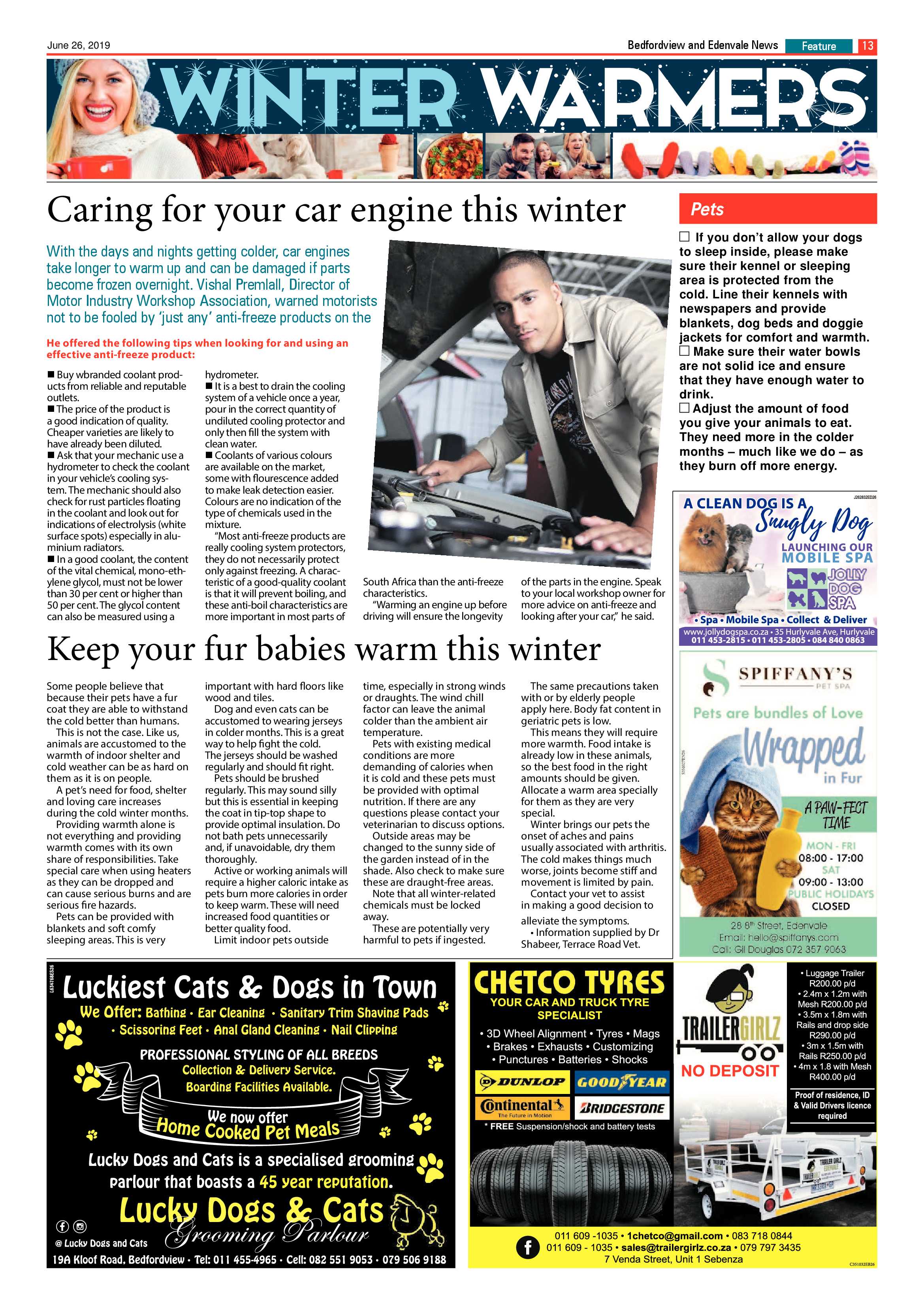 Bedfordview and Edenvale News 26 June 2019 page 13