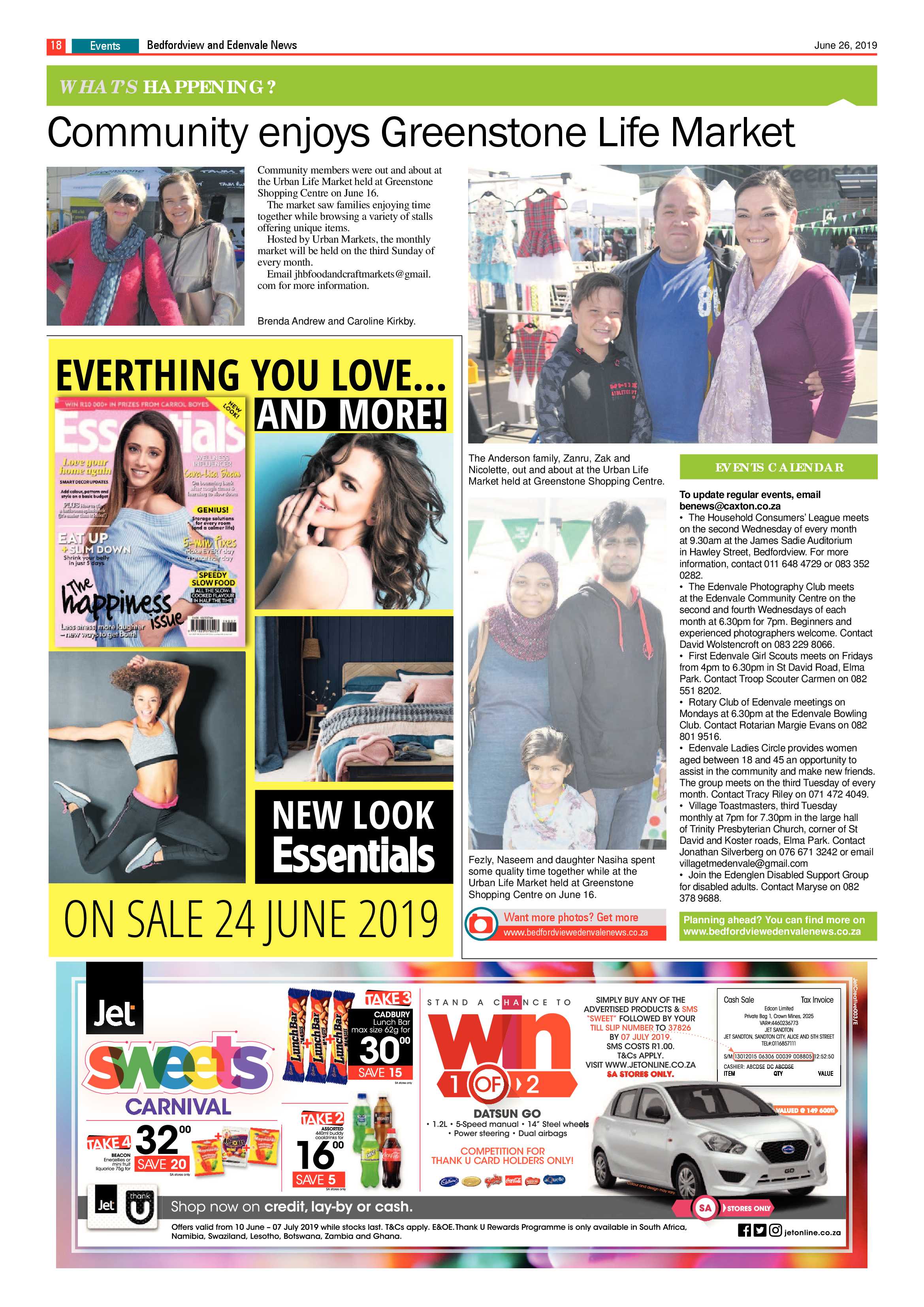 Bedfordview and Edenvale News 26 June 2019 page 18