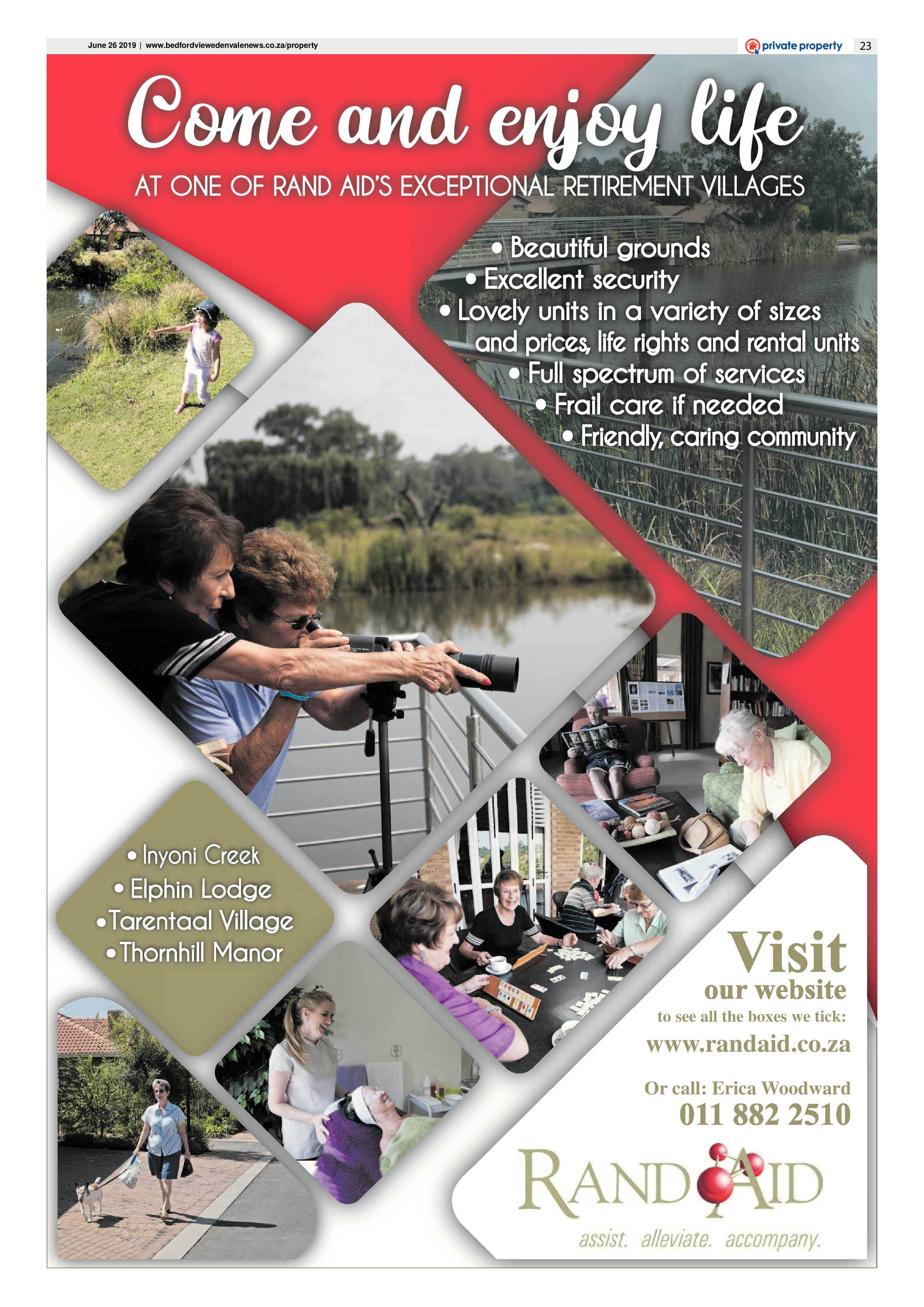 Bedfordview and Edenvale News 26 June 2019 page 23