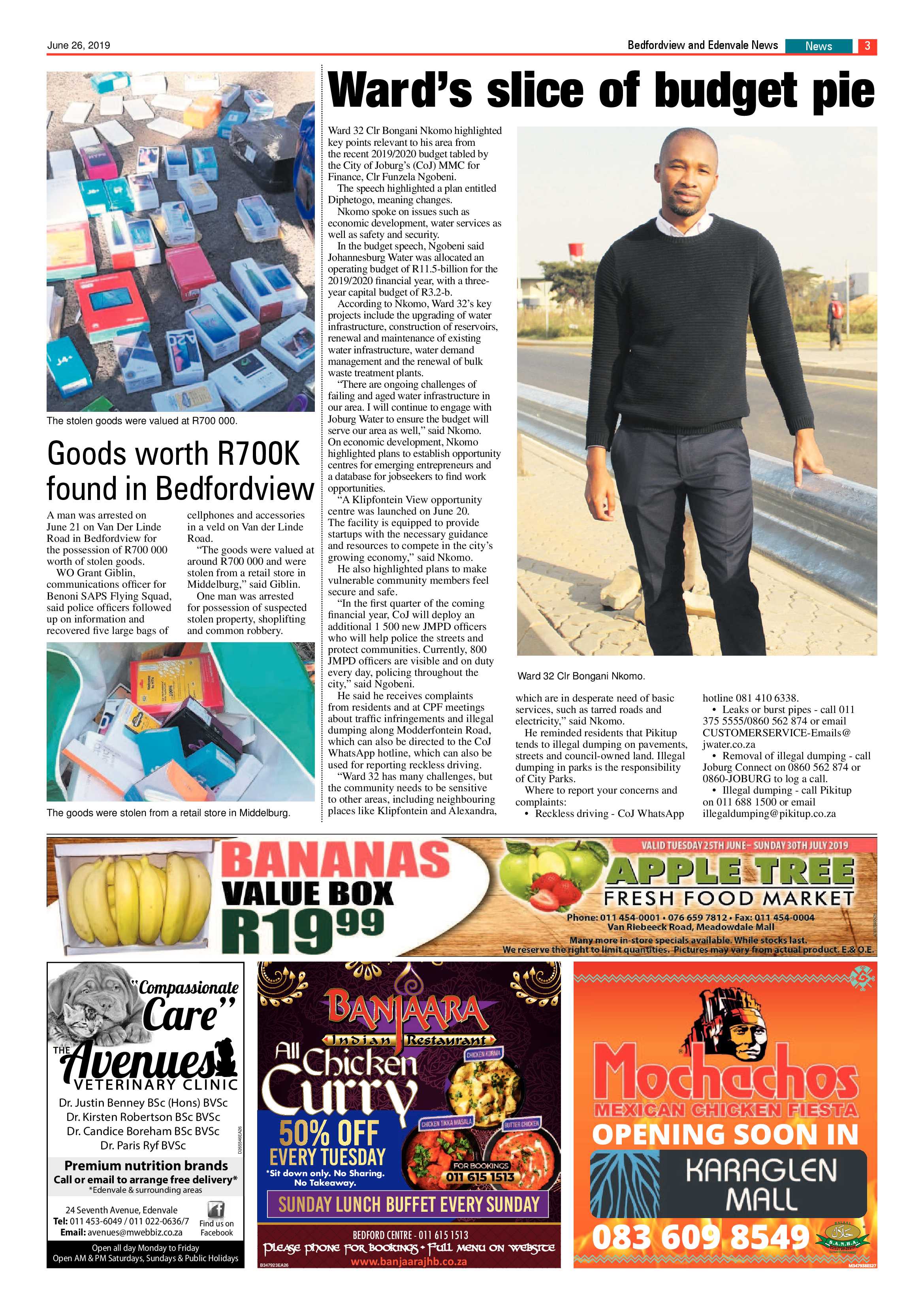 Bedfordview and Edenvale News 26 June 2019 page 3