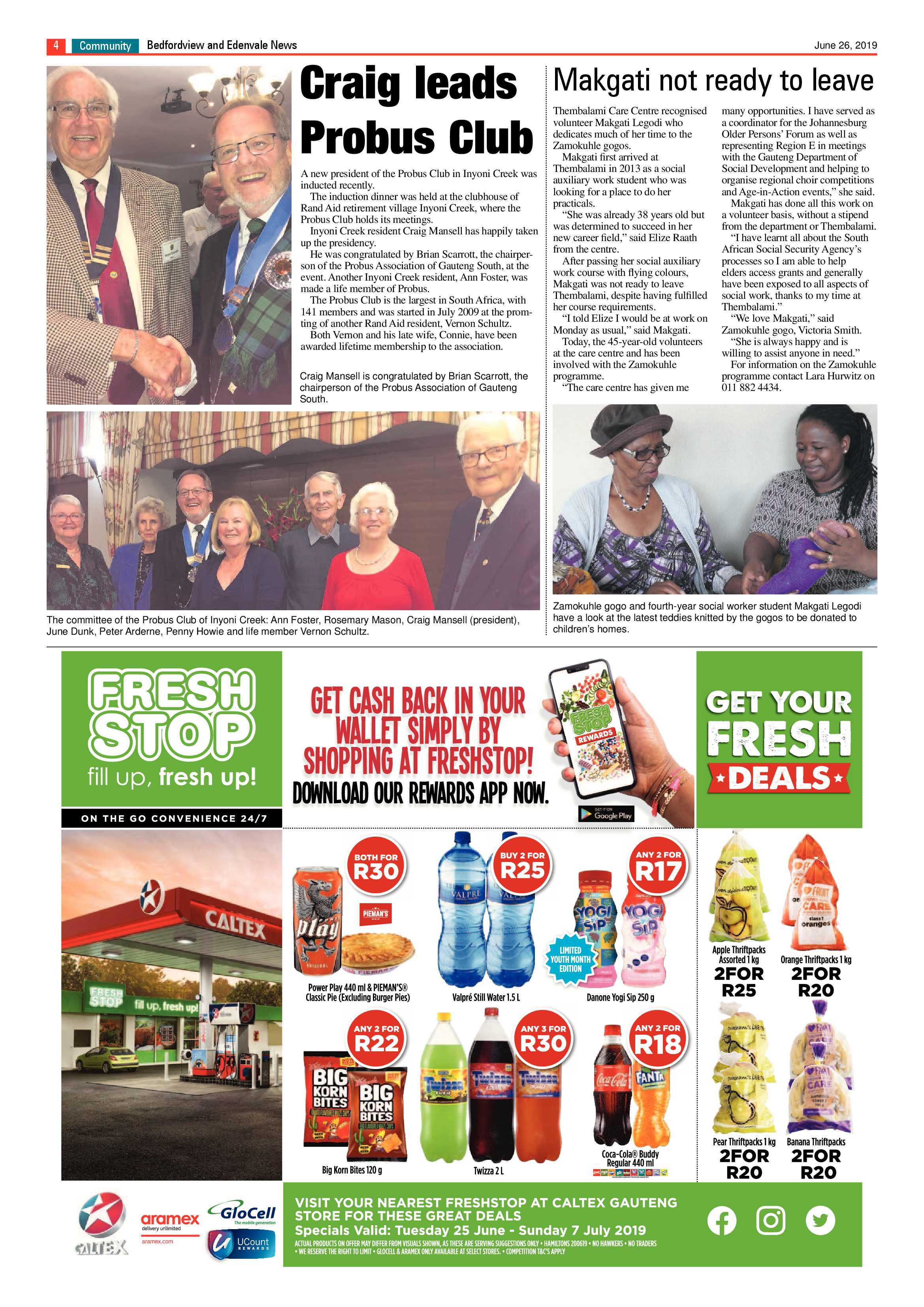 Bedfordview and Edenvale News 26 June 2019 page 4