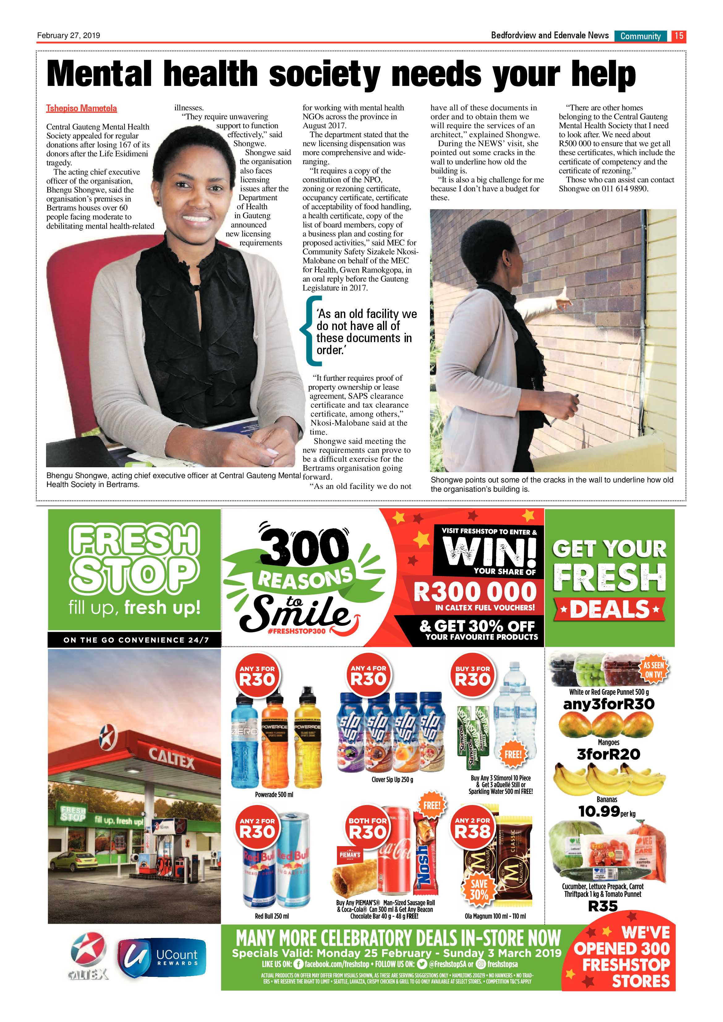Bedfordview and Edenvale News 27 February 2019 page 15