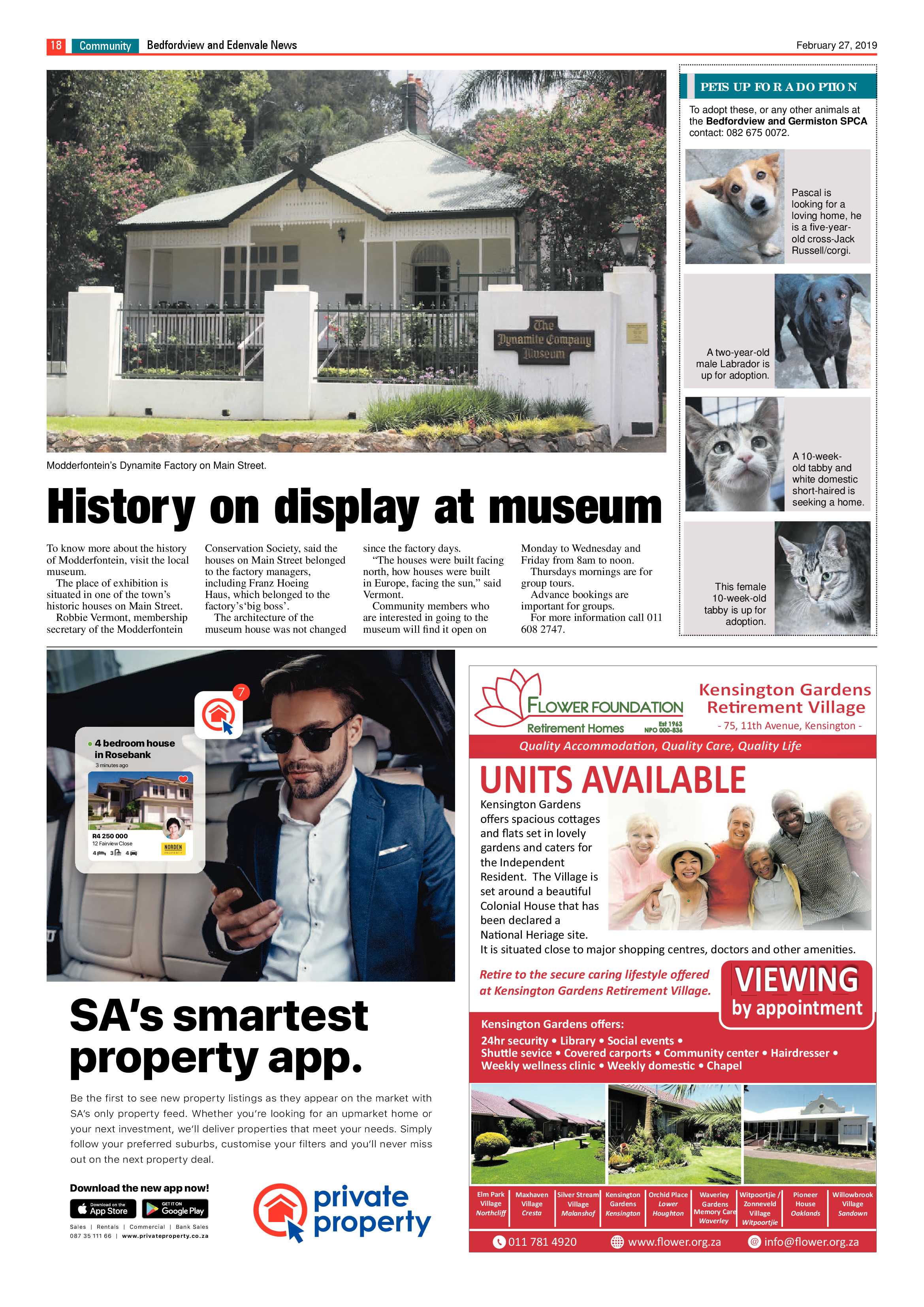 Bedfordview and Edenvale News 27 February 2019 page 18