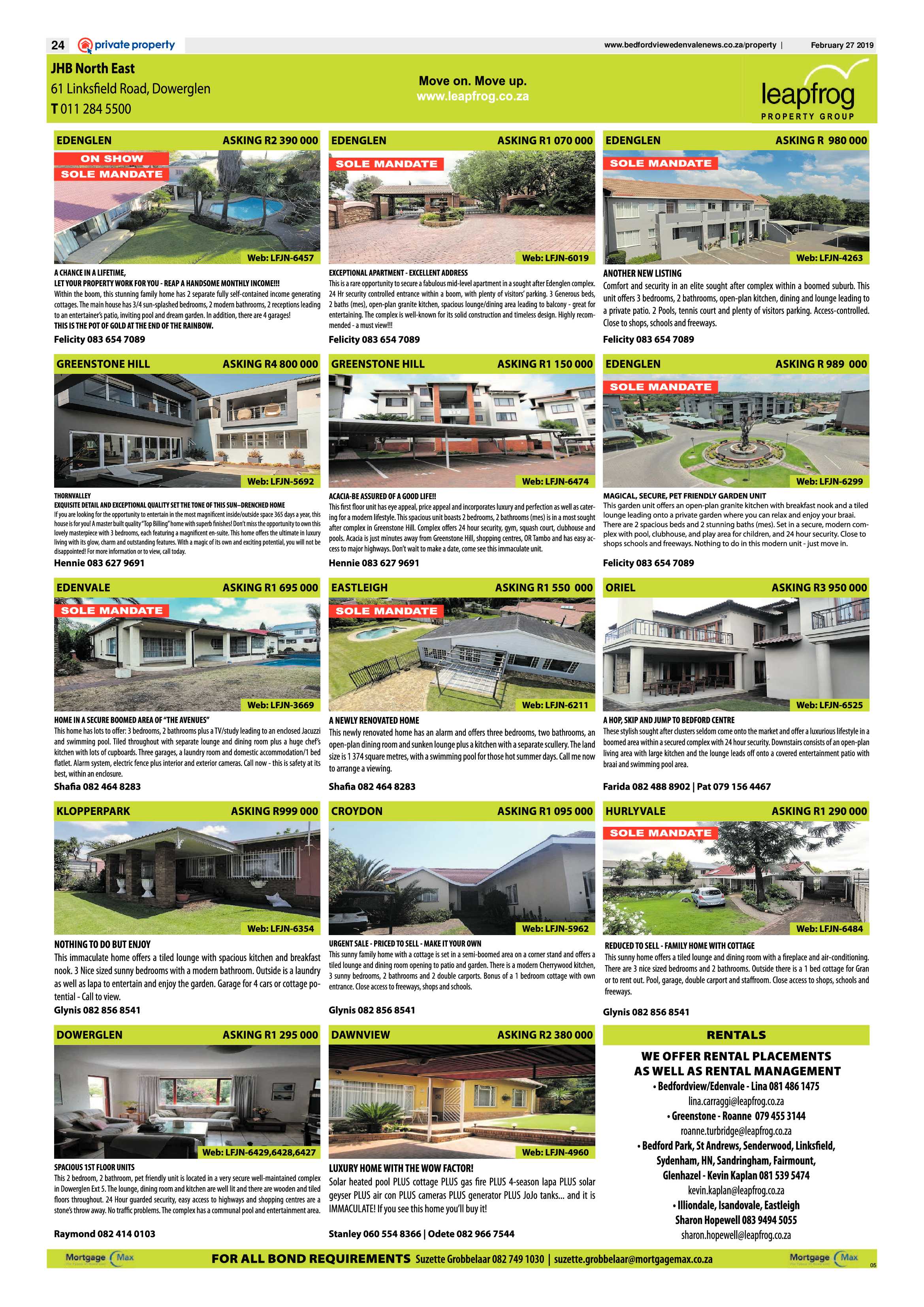 Bedfordview and Edenvale News 27 February 2019 page 24