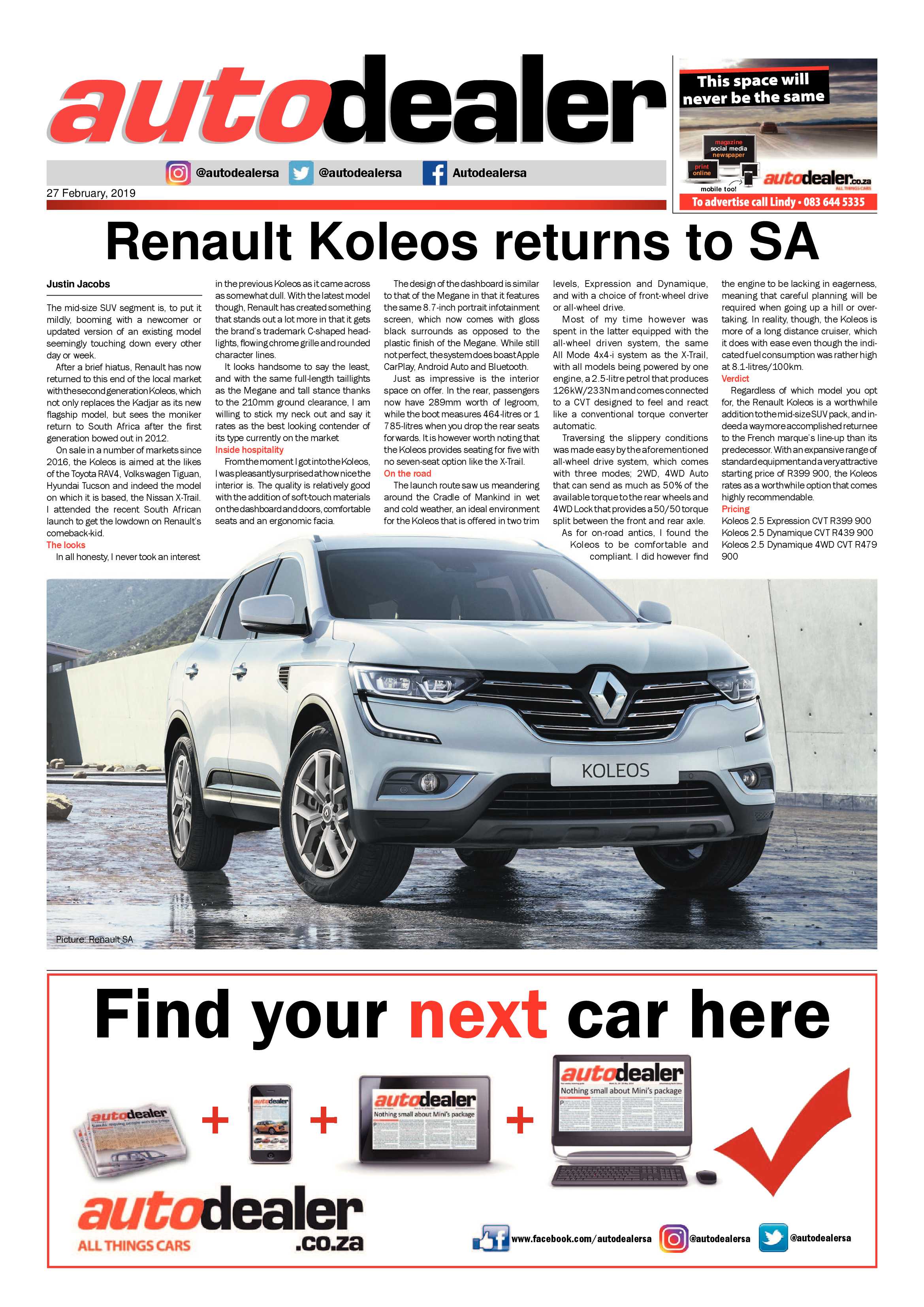 Bedfordview and Edenvale News 27 February 2019 page 29