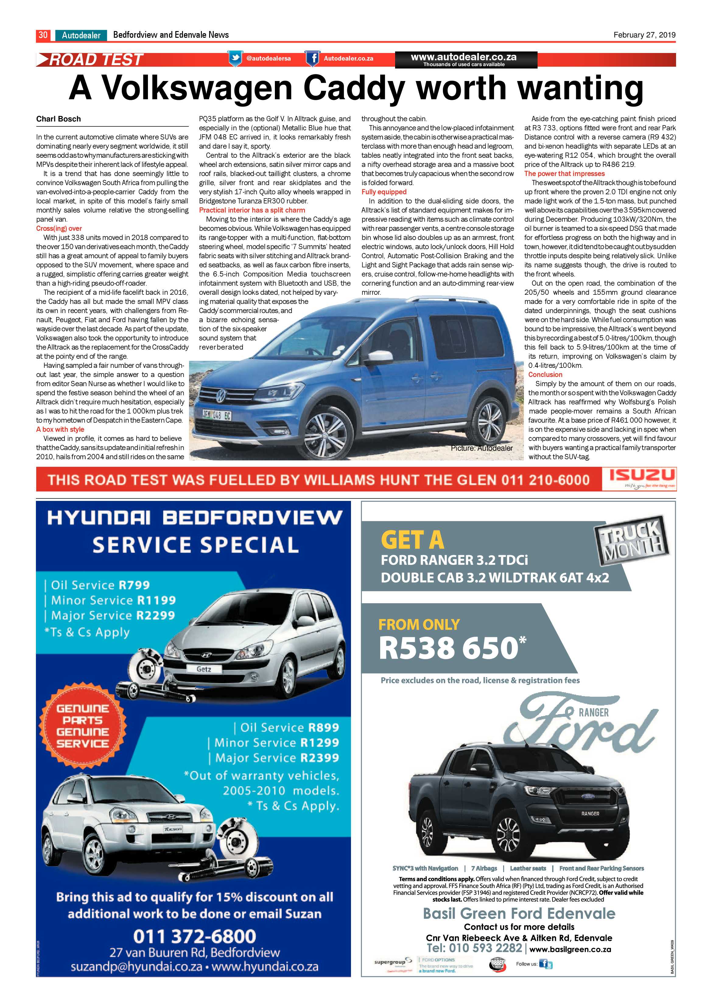 Bedfordview and Edenvale News 27 February 2019 page 30