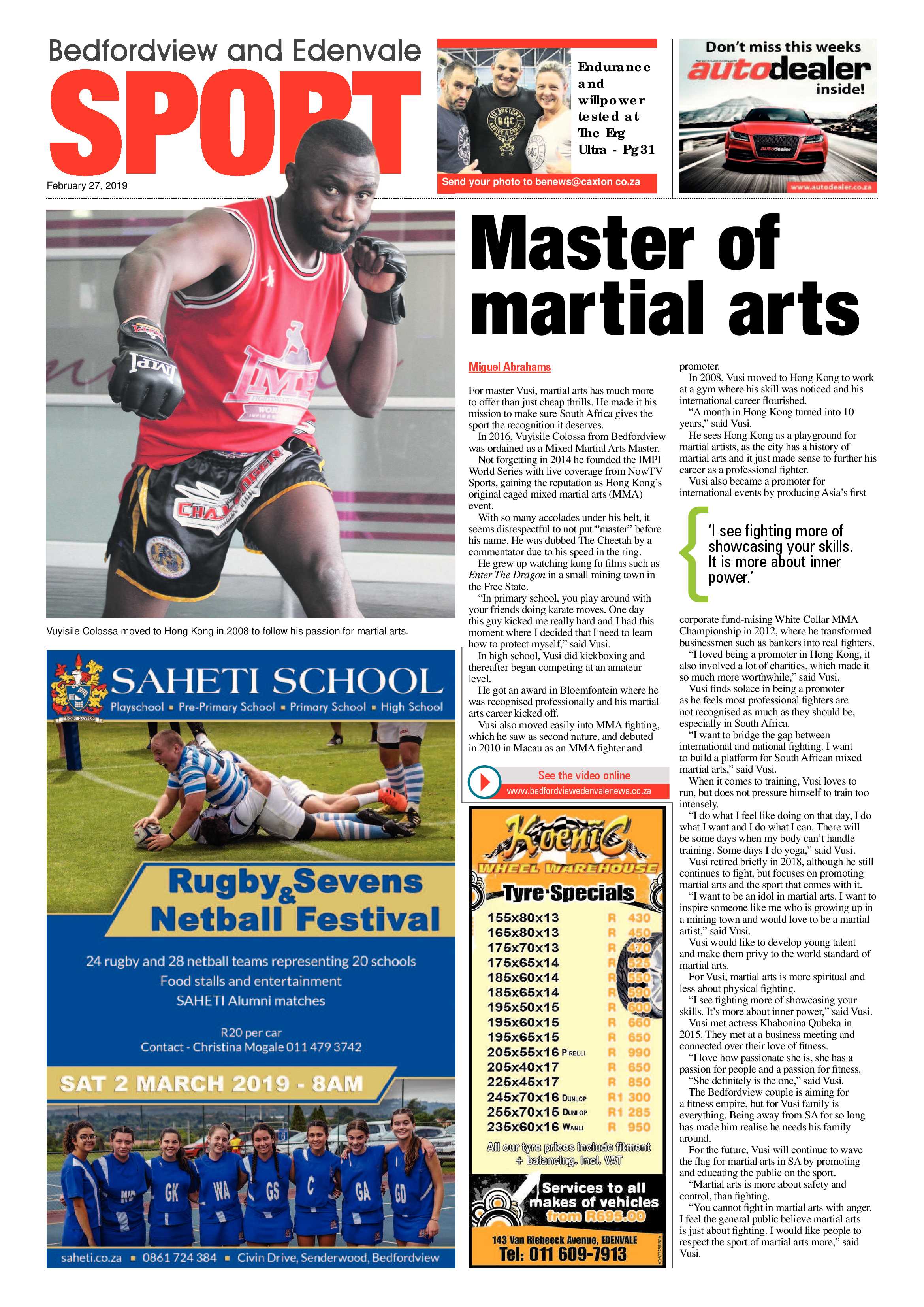 Bedfordview and Edenvale News 27 February 2019 page 32