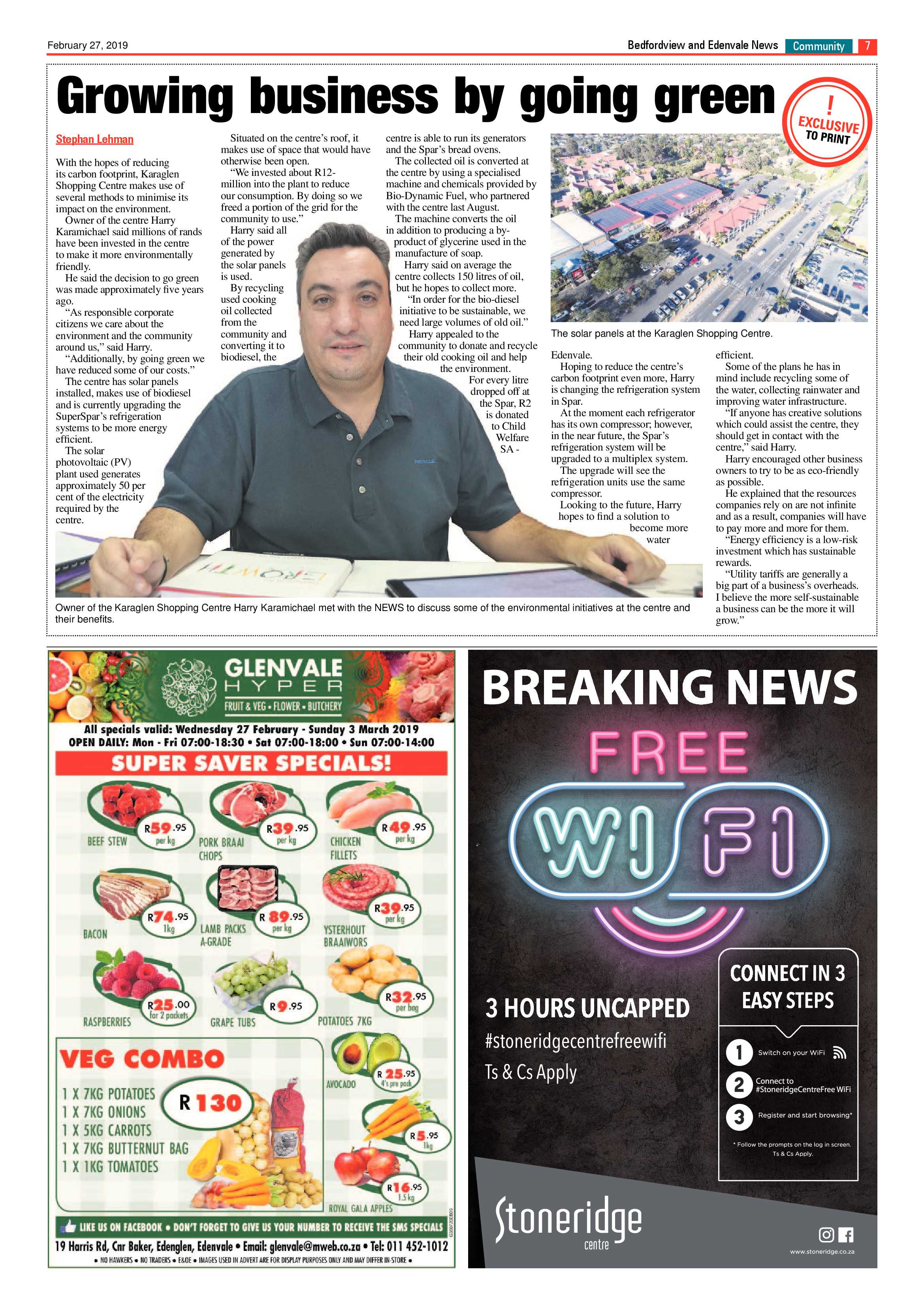 Bedfordview and Edenvale News 27 February 2019 page 7