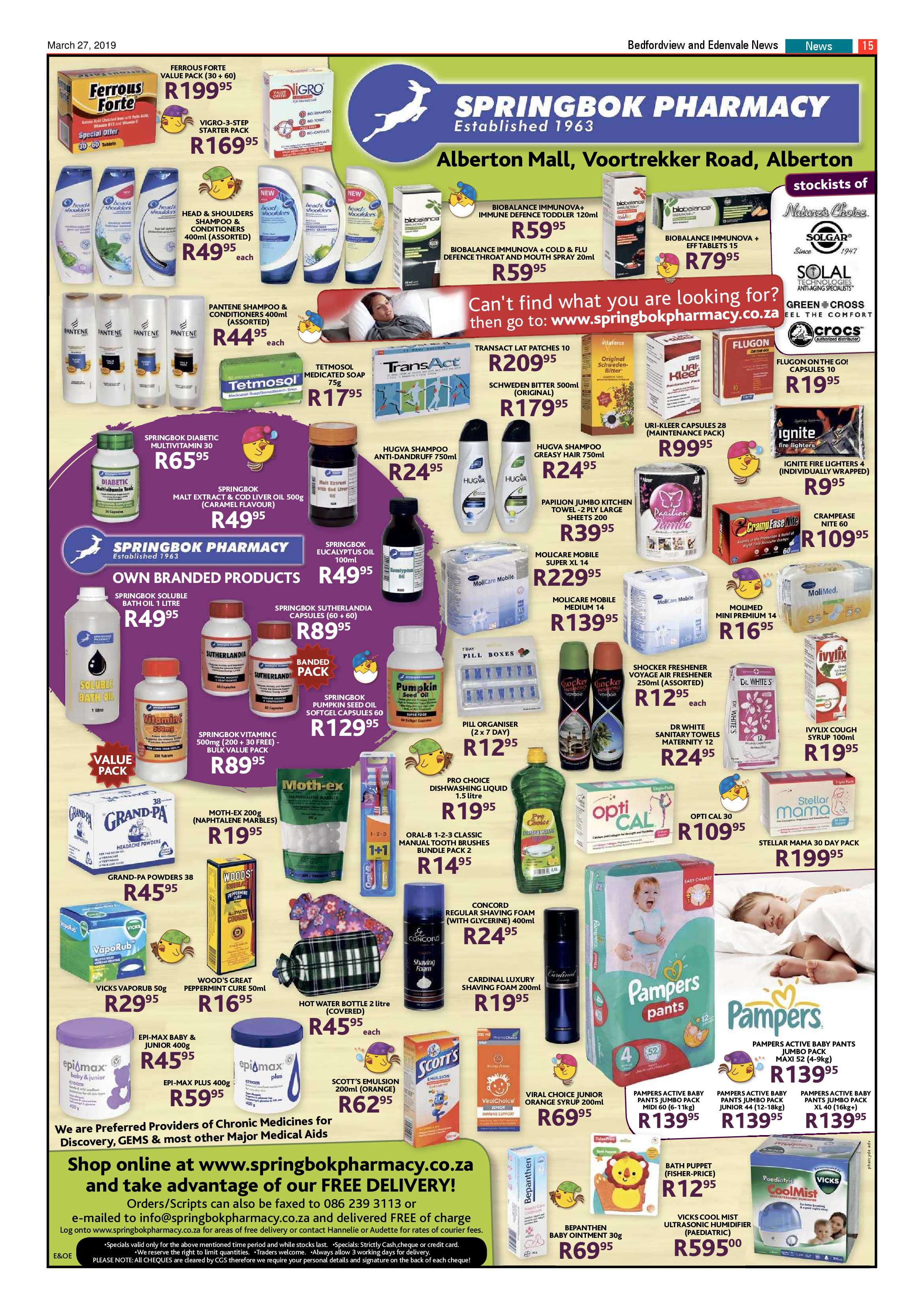 Bedfordview and Edenvale News 27 March 2019 page 15