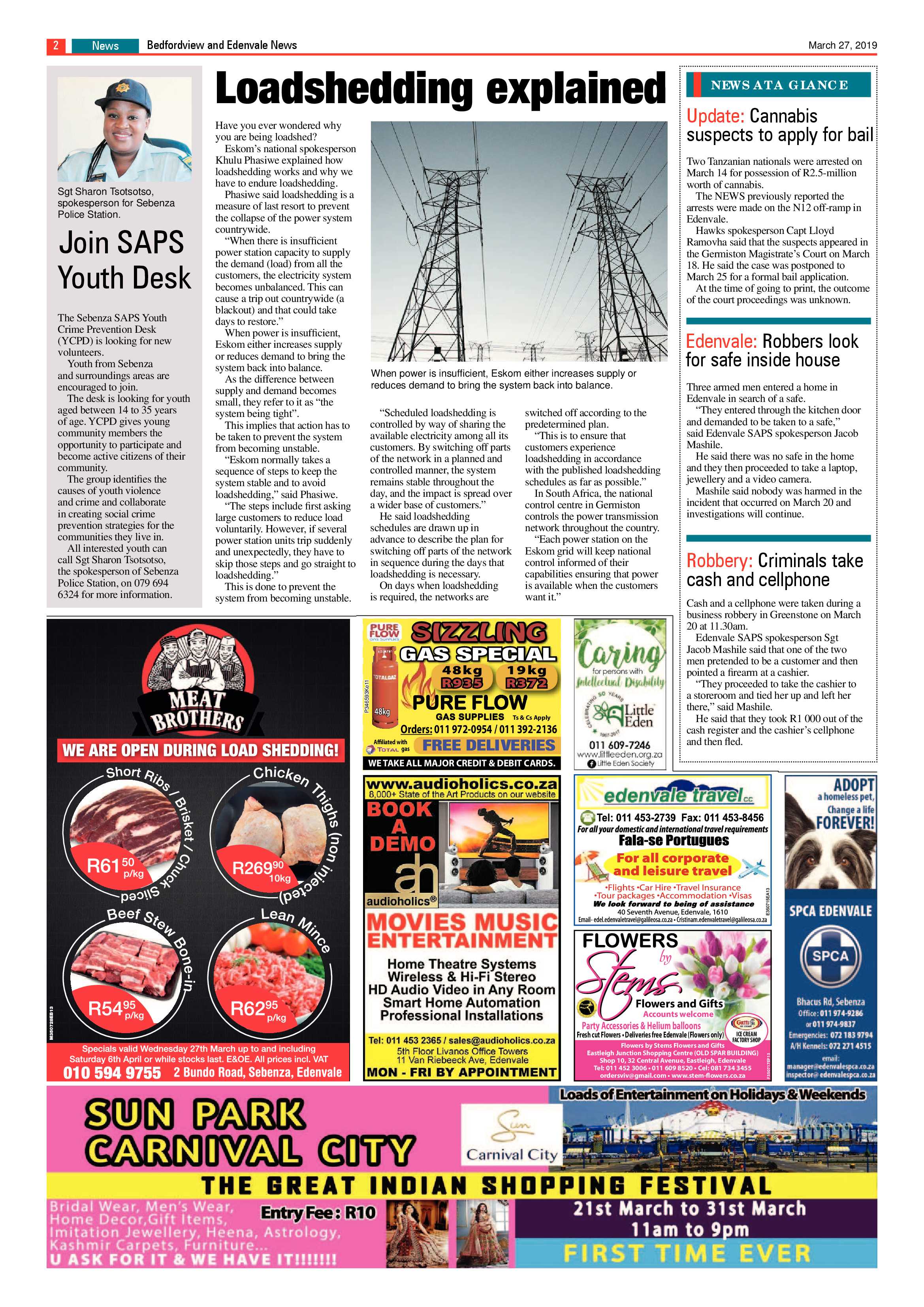 Bedfordview and Edenvale News 27 March 2019 page 2