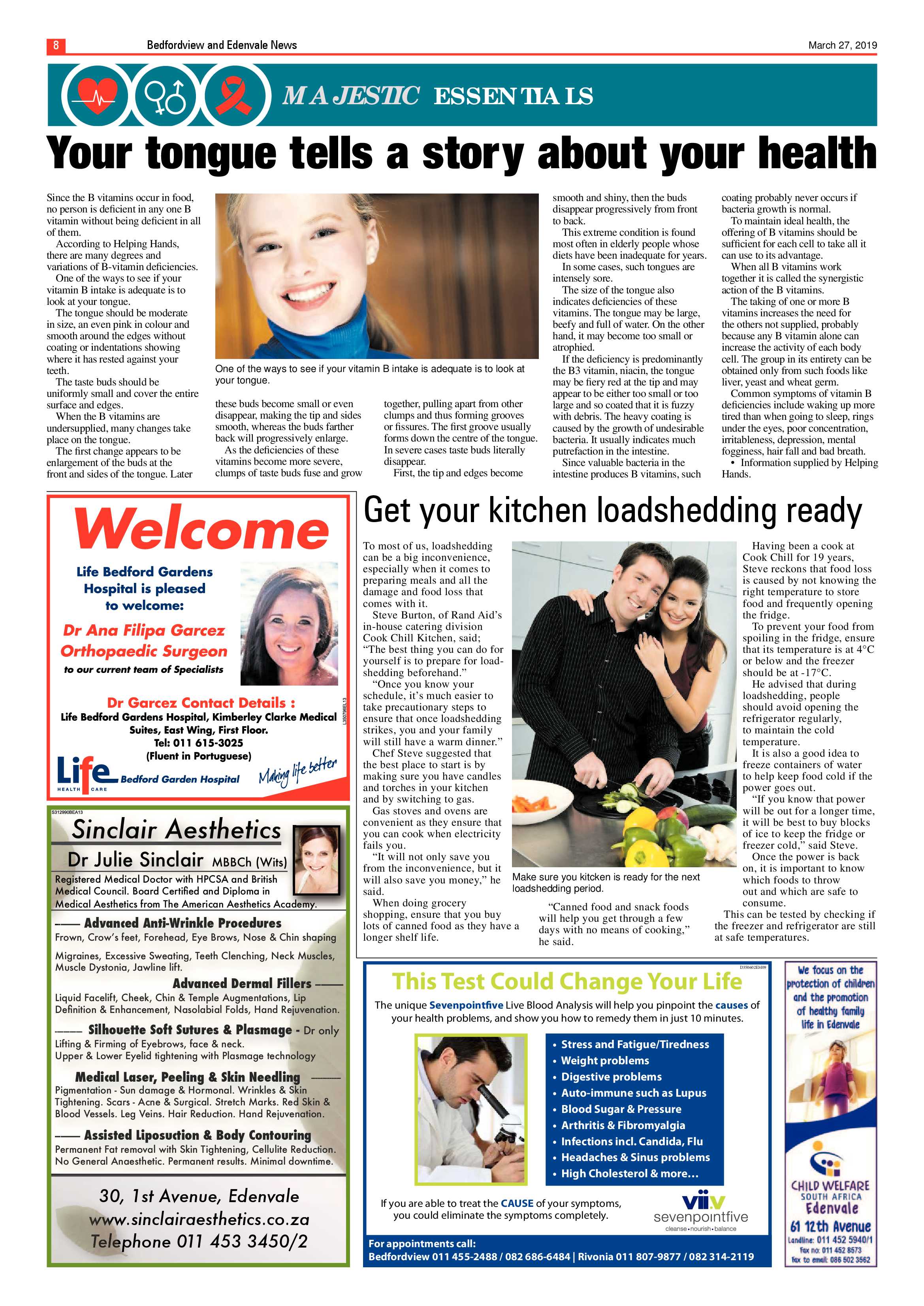 Bedfordview and Edenvale News 27 March 2019 page 8