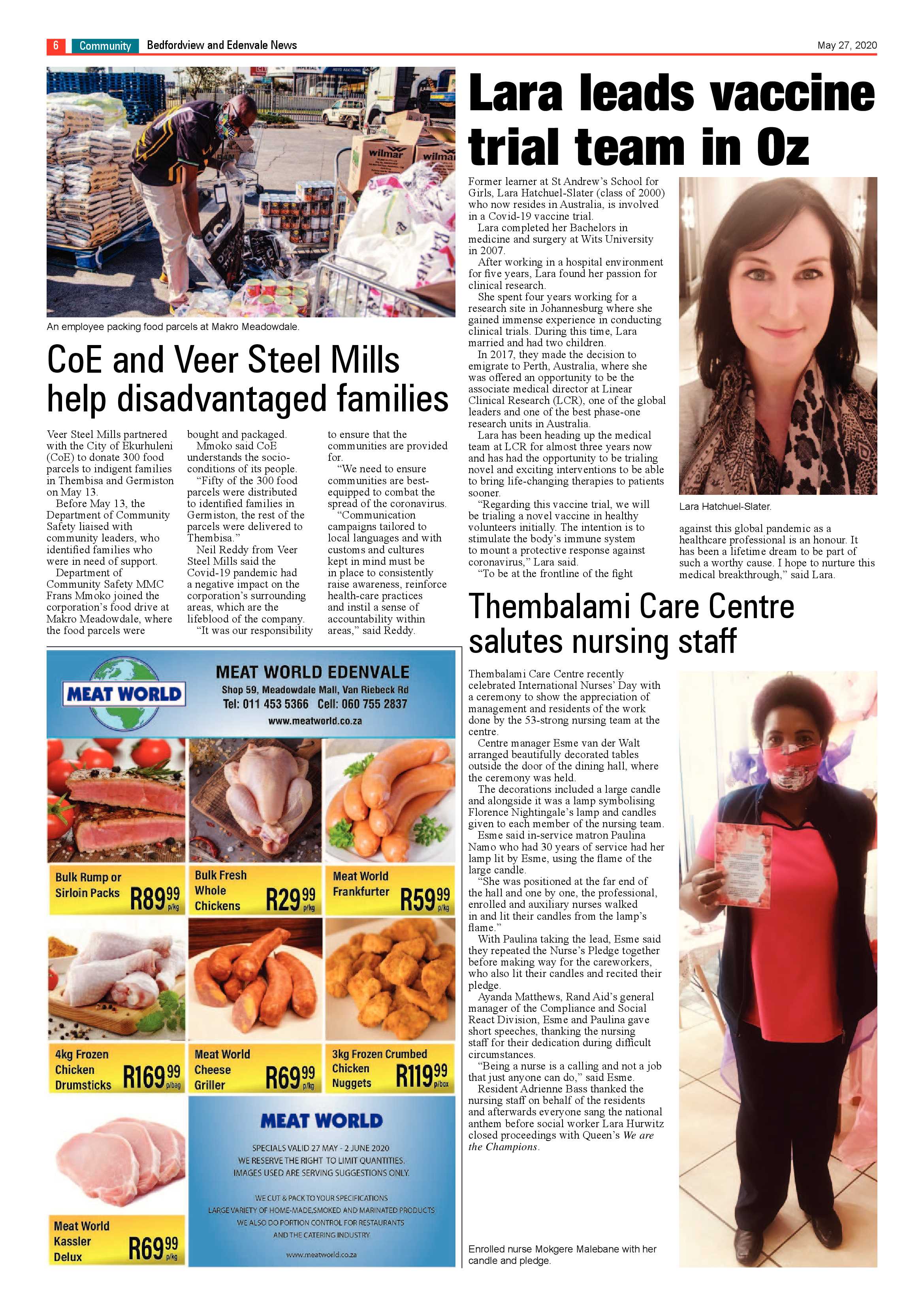 Bedfordview and Edenvale News 27 May 2020 page 6