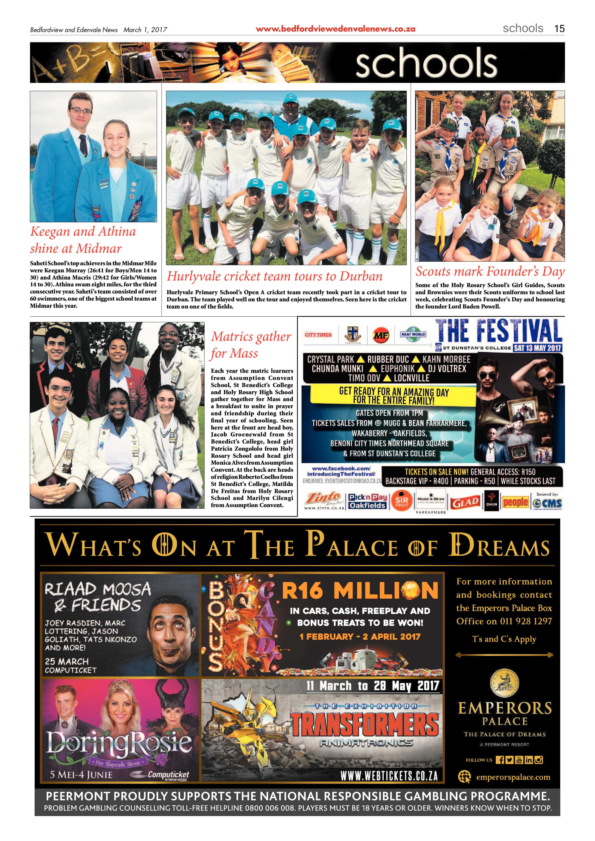 Bedfordview and Edenvale News 01 March 2017 page 15