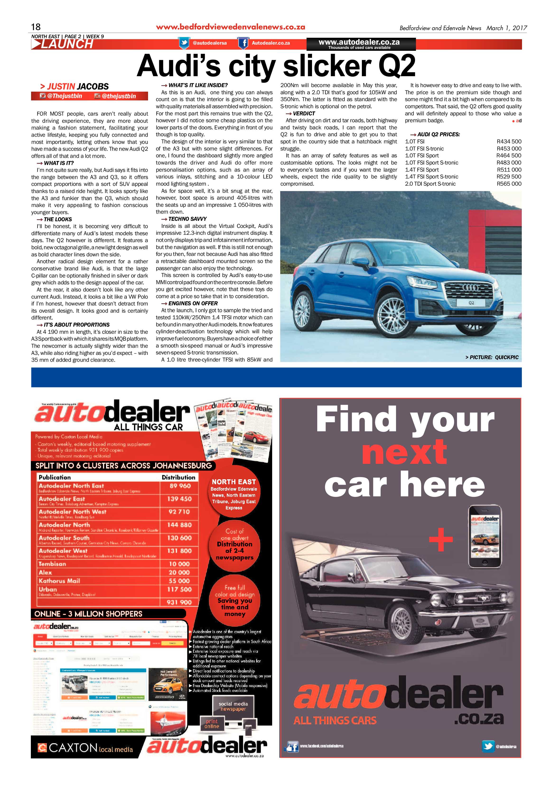 Bedfordview and Edenvale News 01 March 2017 page 18