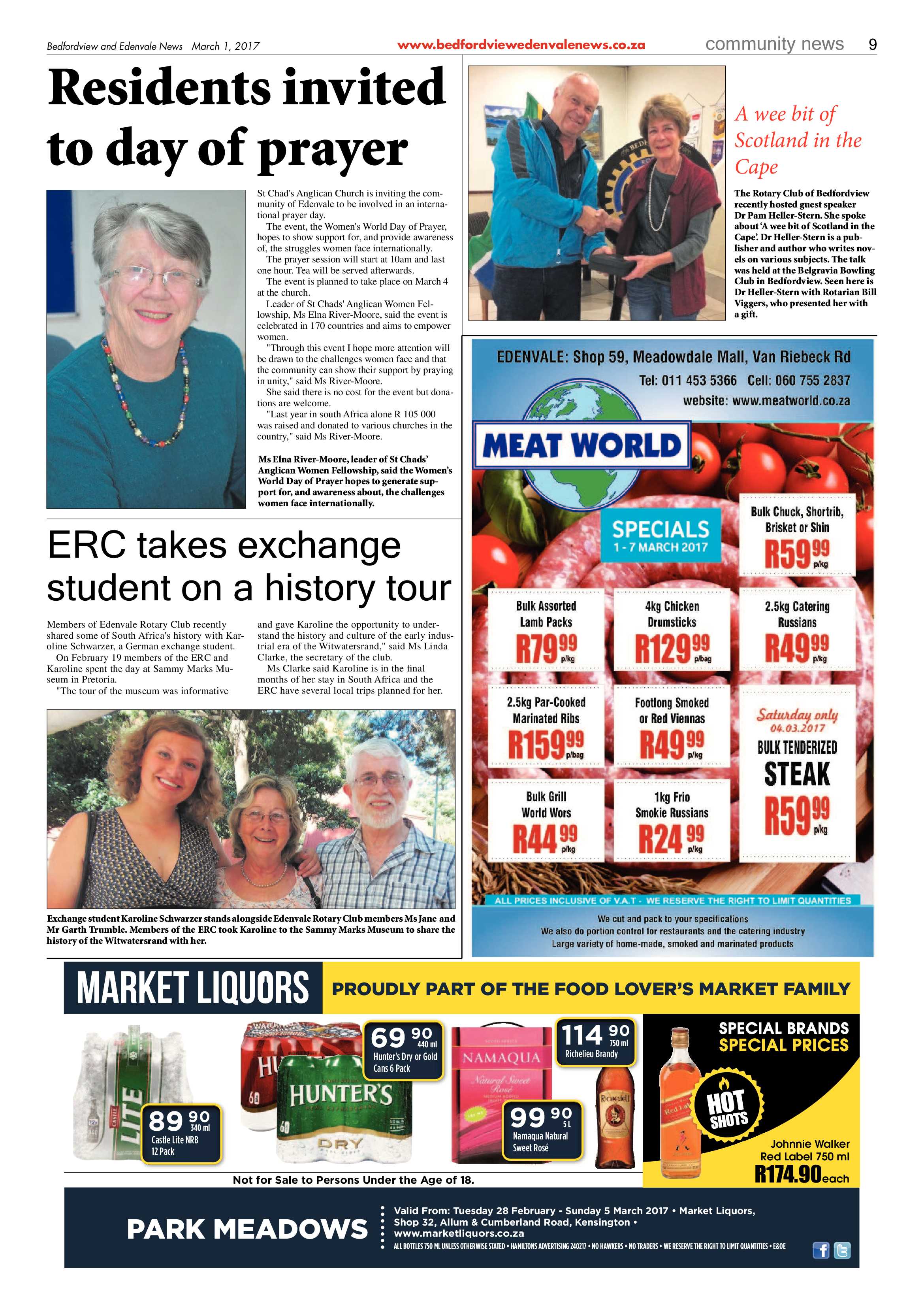 Bedfordview and Edenvale News 01 March 2017 page 9