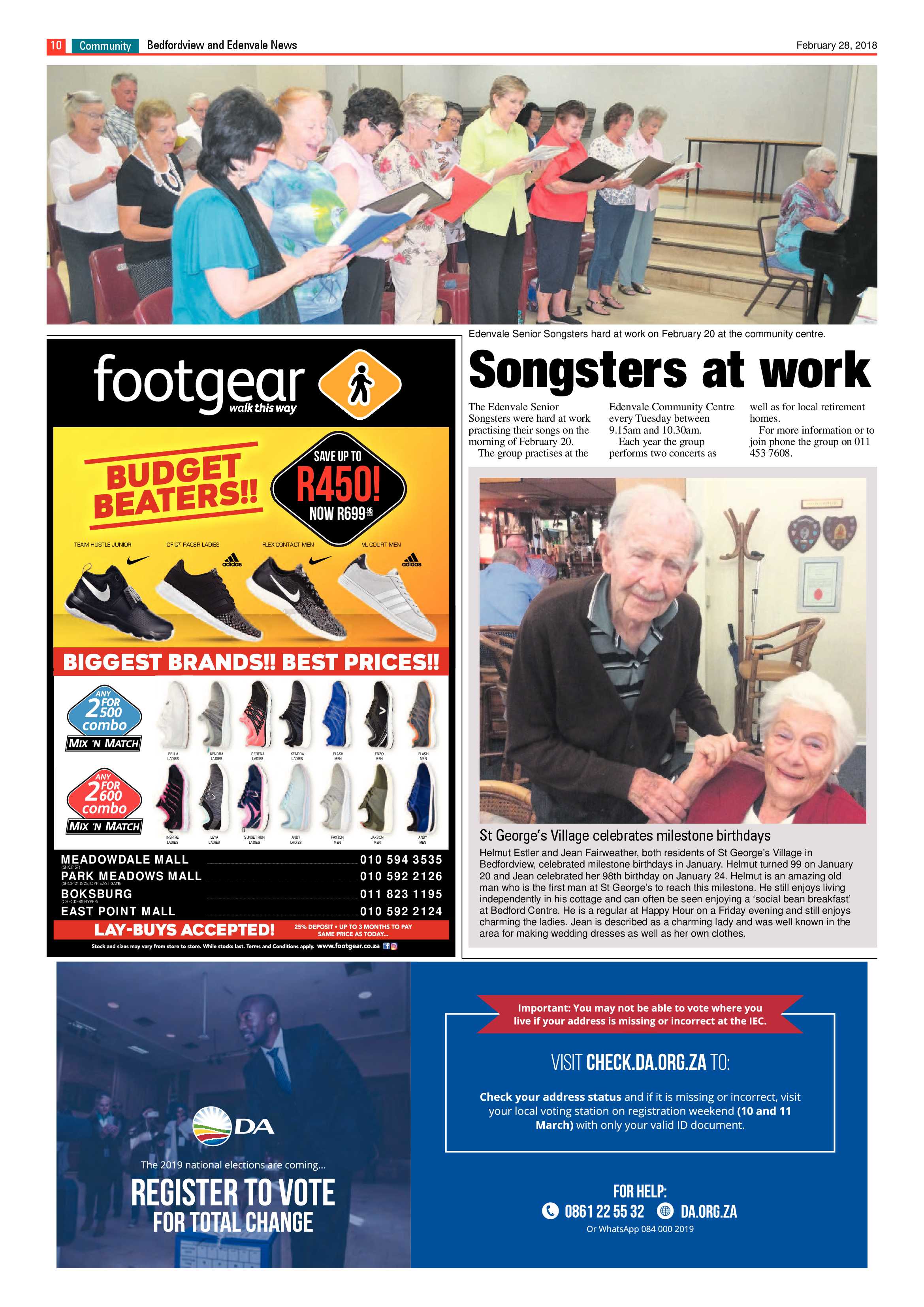 Bedfordview and Edenvale News 28 February 2018 page 10