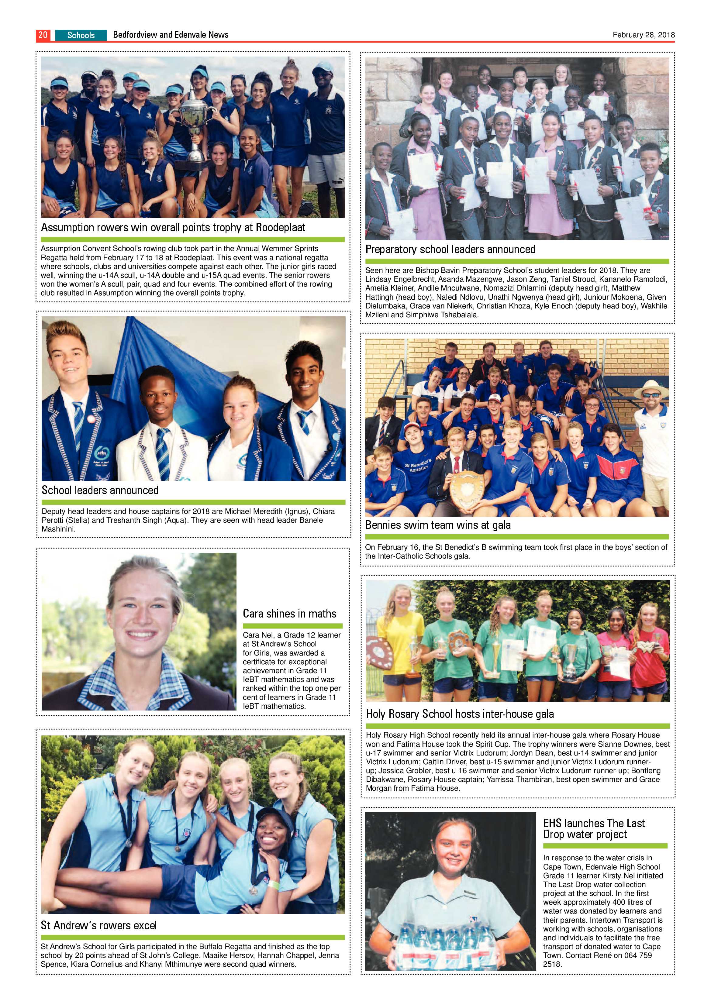 Bedfordview and Edenvale News 28 February 2018 page 20