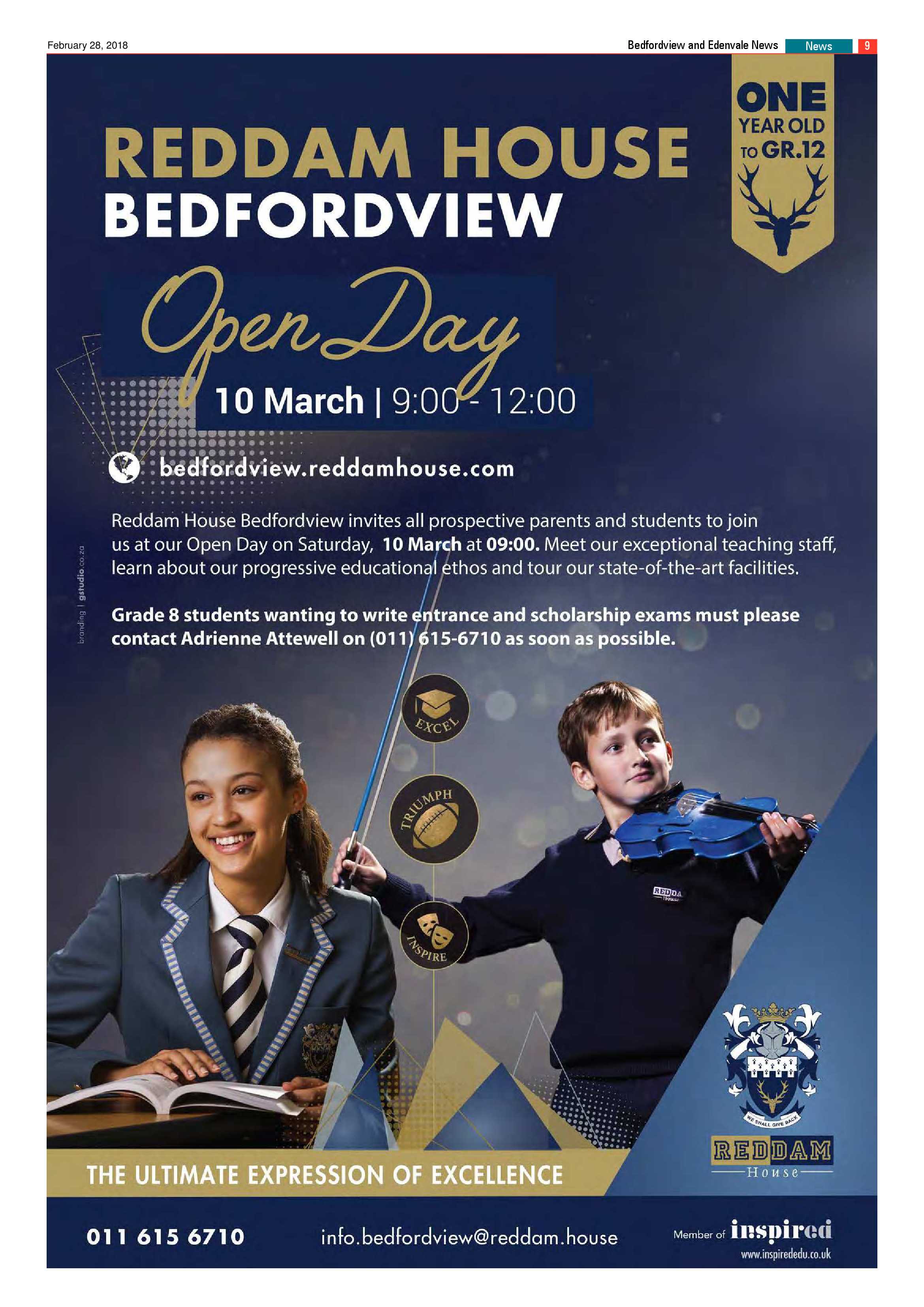 Bedfordview and Edenvale News 28 February 2018 page 9