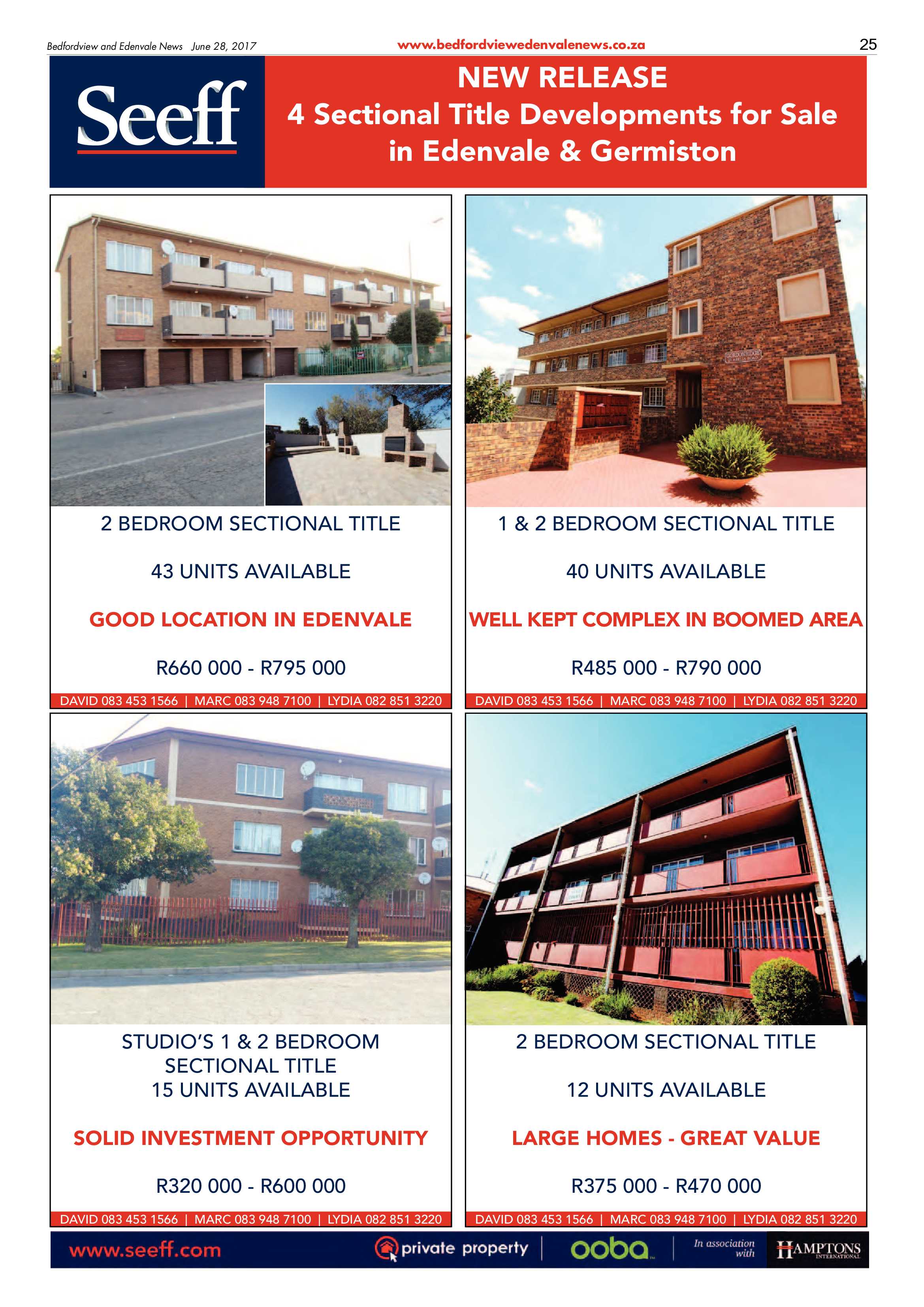 Bedfordview and Edenvale News 28 June 2017 page 25