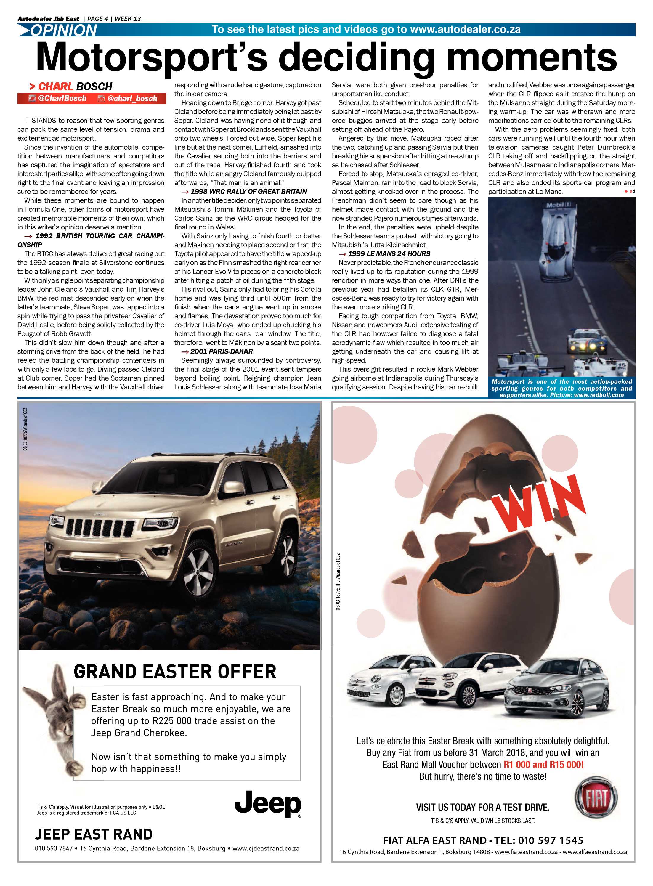 Bedfordview and Edenvale News 28 March 2018 page 32