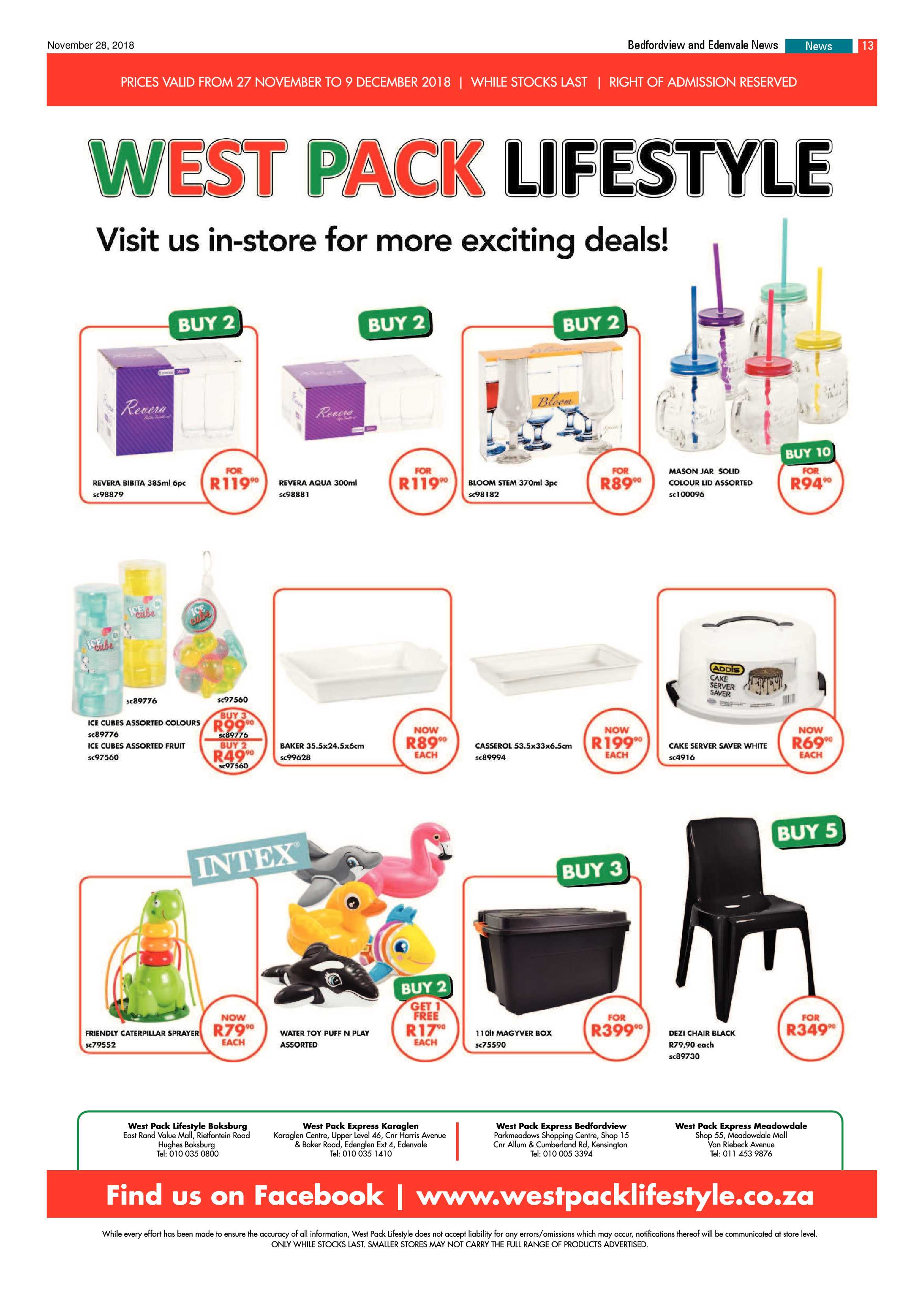 Bedfordview and Edenvale News 28 November 2018 page 13