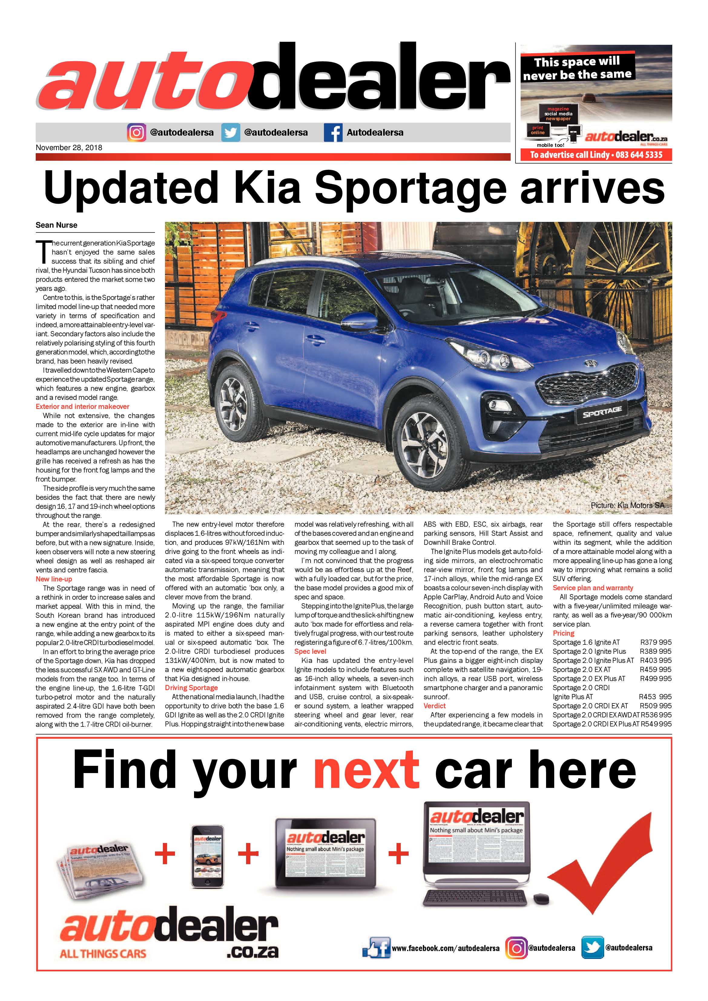 Bedfordview and Edenvale News 28 November 2018 page 29