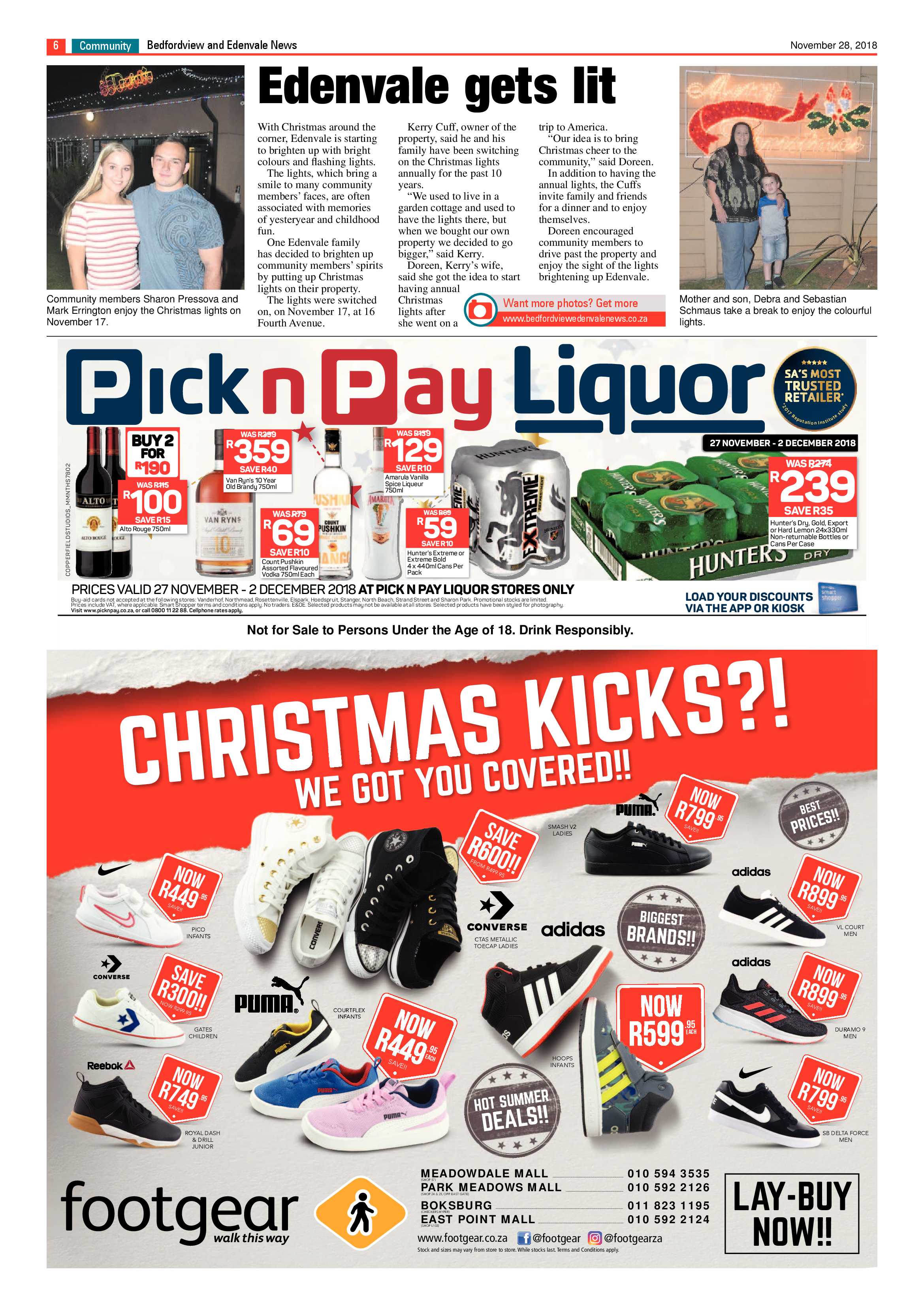Bedfordview and Edenvale News 28 November 2018 page 6