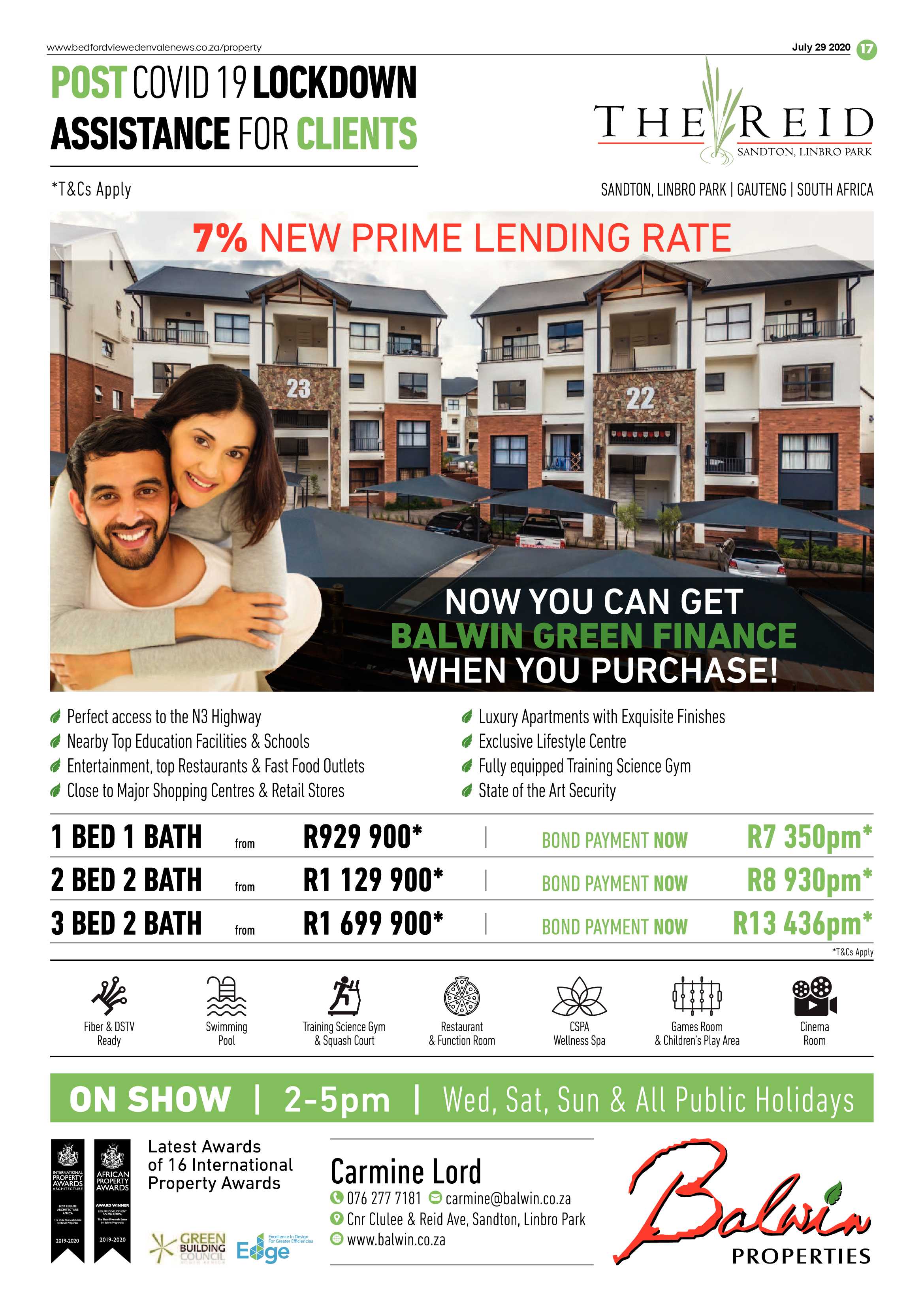 Bedfordview and Edenvale News 29 July 2020 page 17