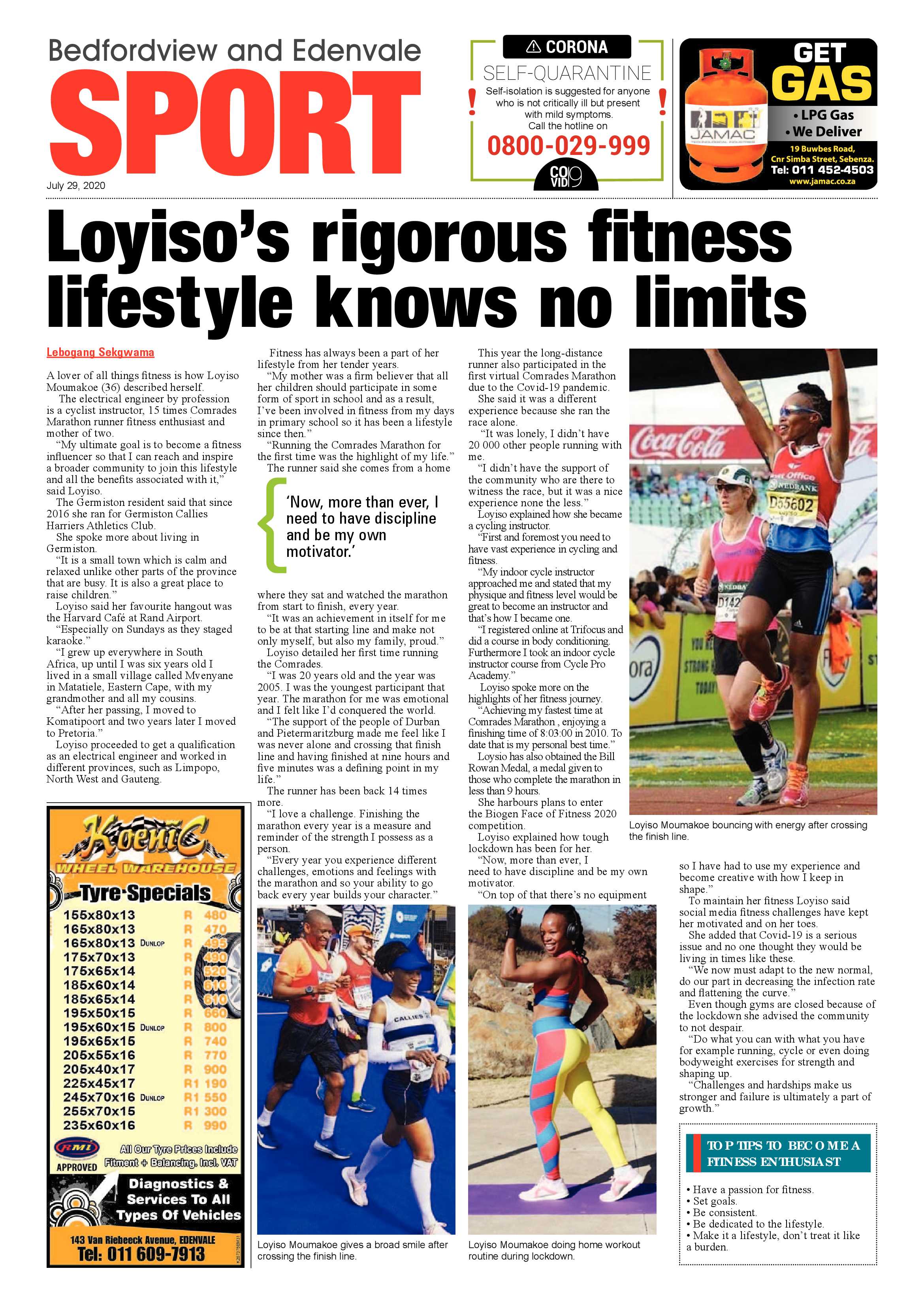 Bedfordview and Edenvale News 29 July 2020 page 20