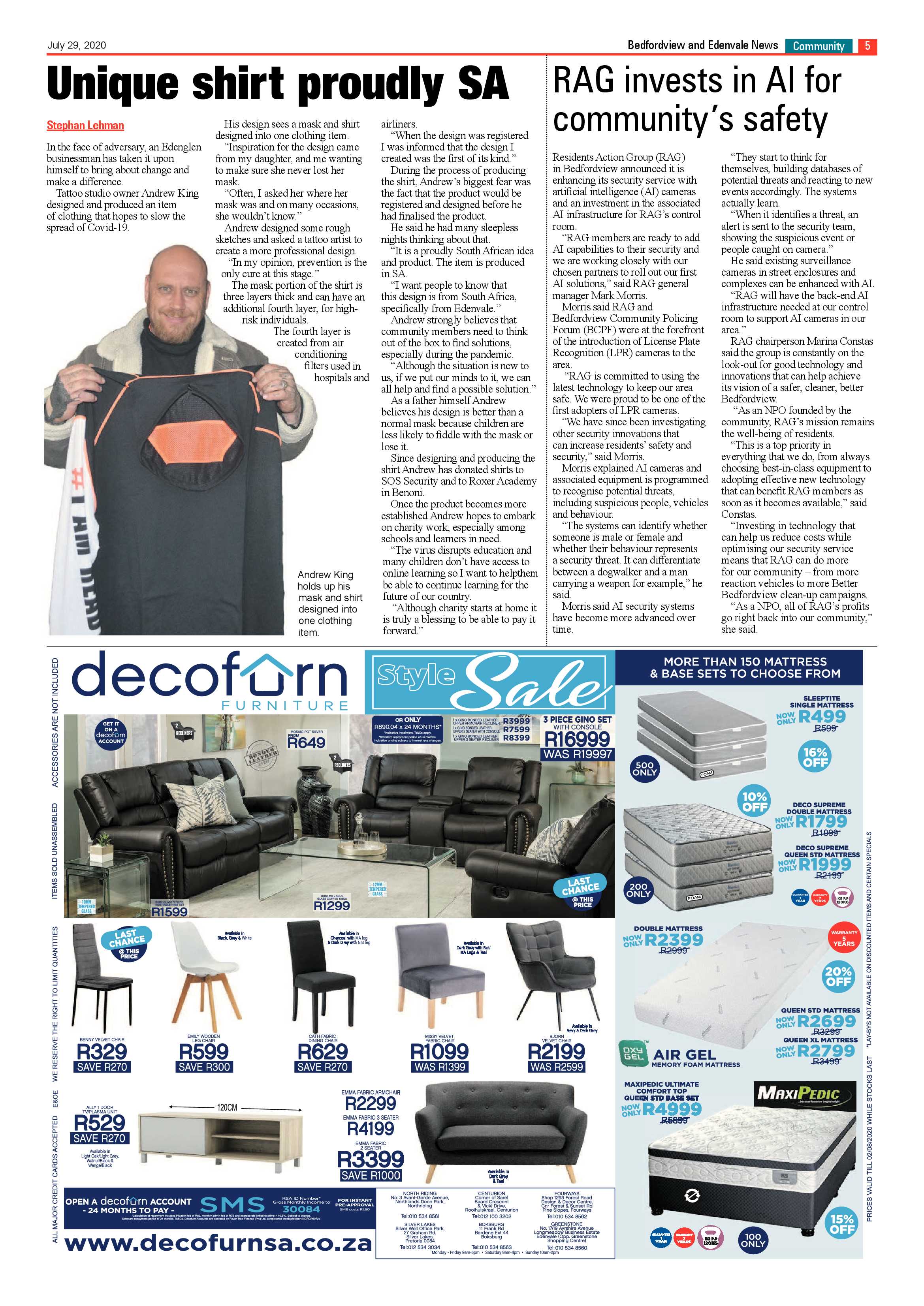 Bedfordview and Edenvale News 29 July 2020 page 5