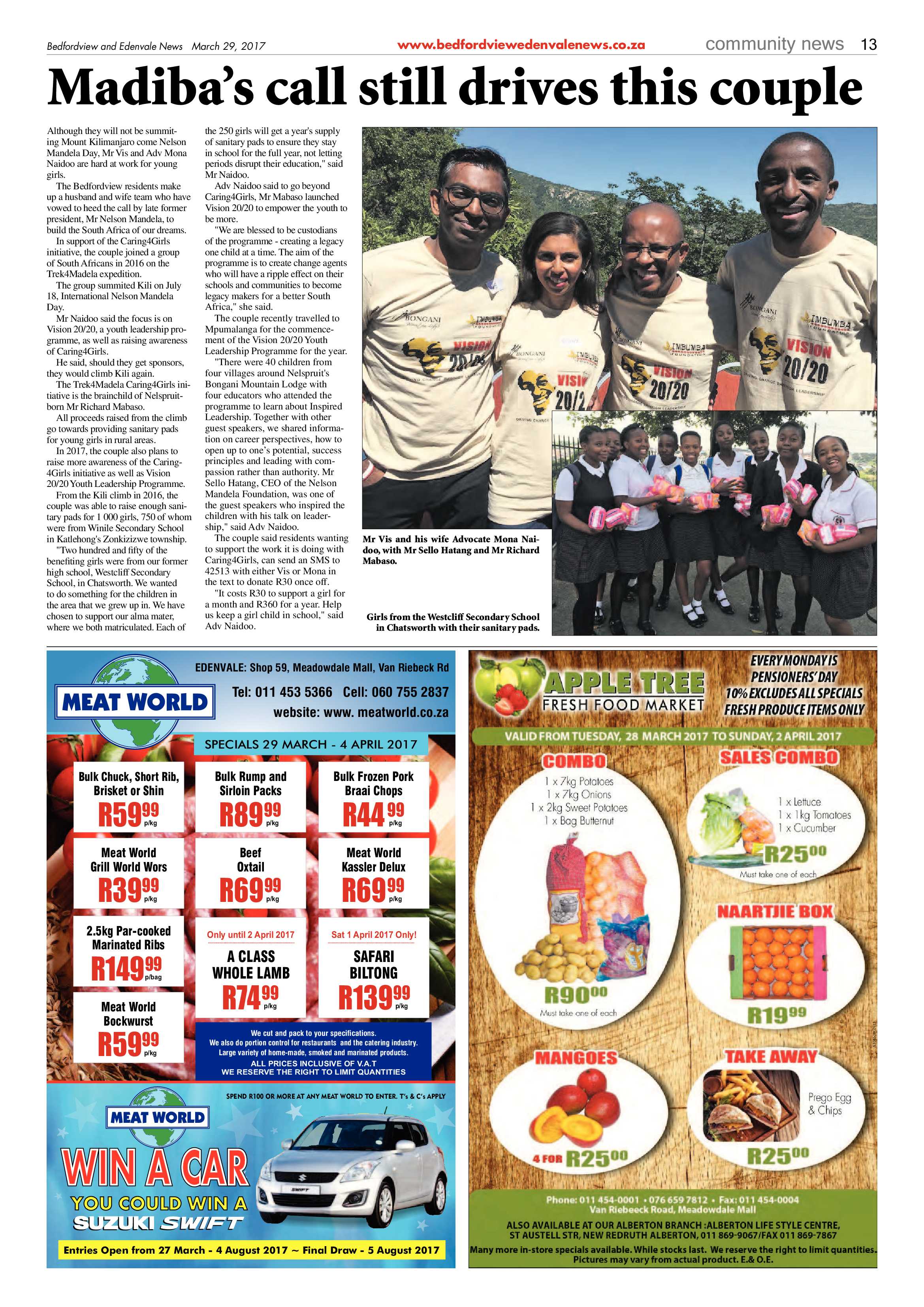 Bedfordview and Edenvale News 29 March 2017 page 13