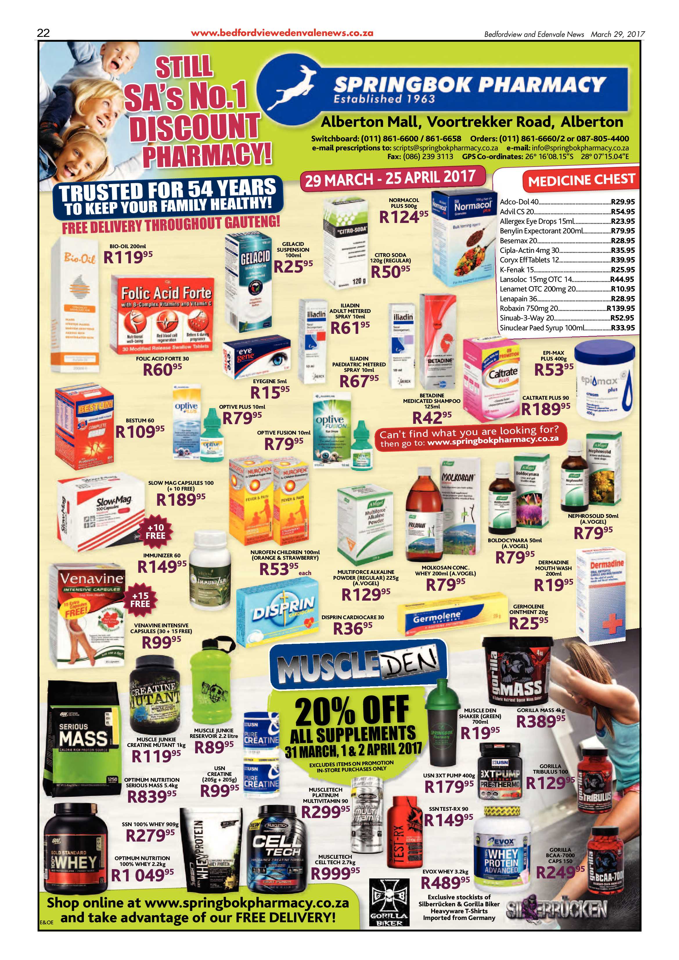 Bedfordview and Edenvale News 29 March 2017 page 22
