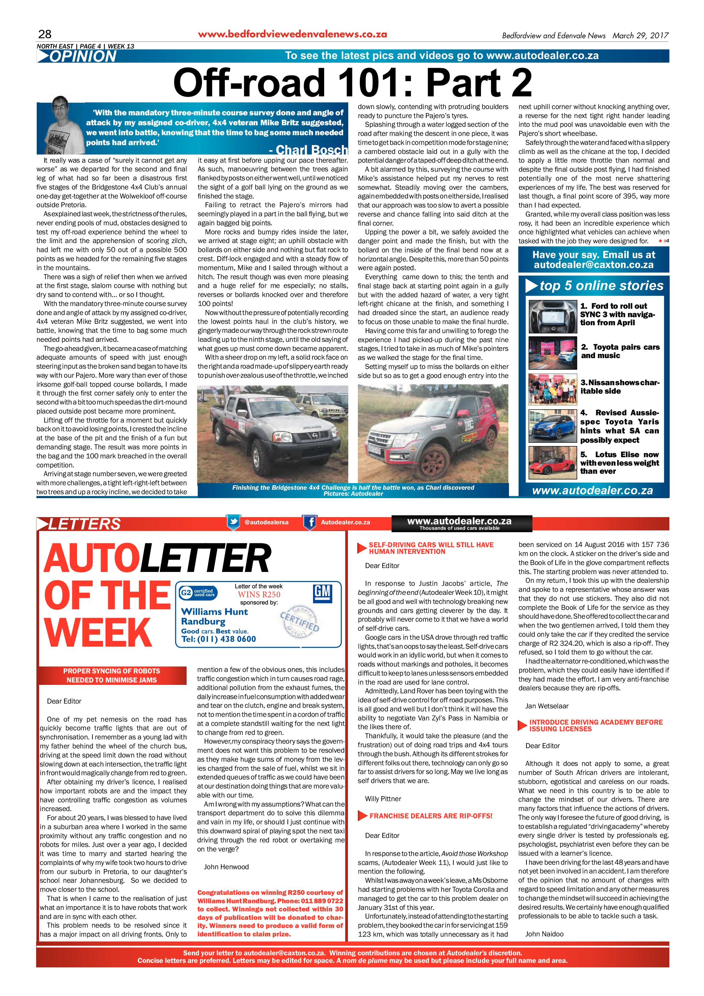 Bedfordview and Edenvale News 29 March 2017 page 28