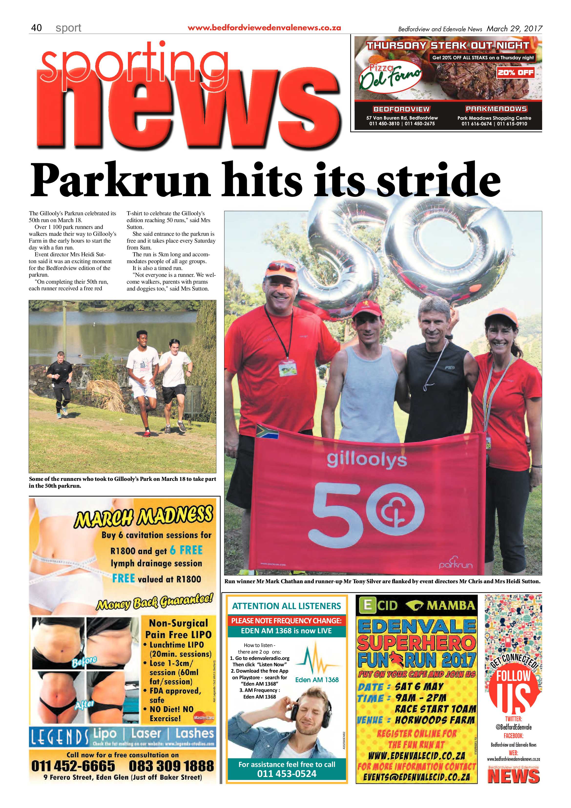 Bedfordview and Edenvale News 29 March 2017 page 40