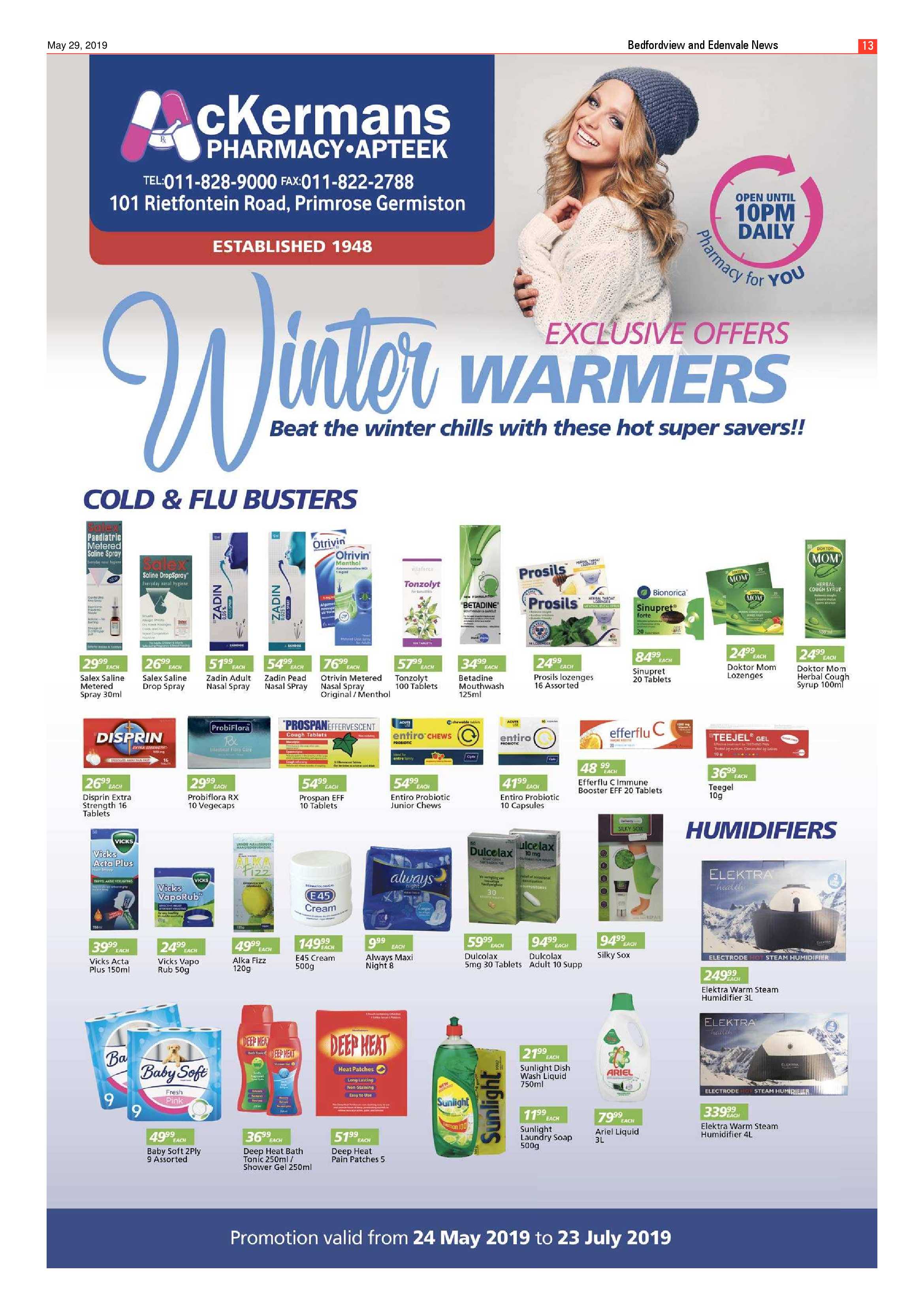 Bedfordview and Edenvale News 29 May 2019 page 13