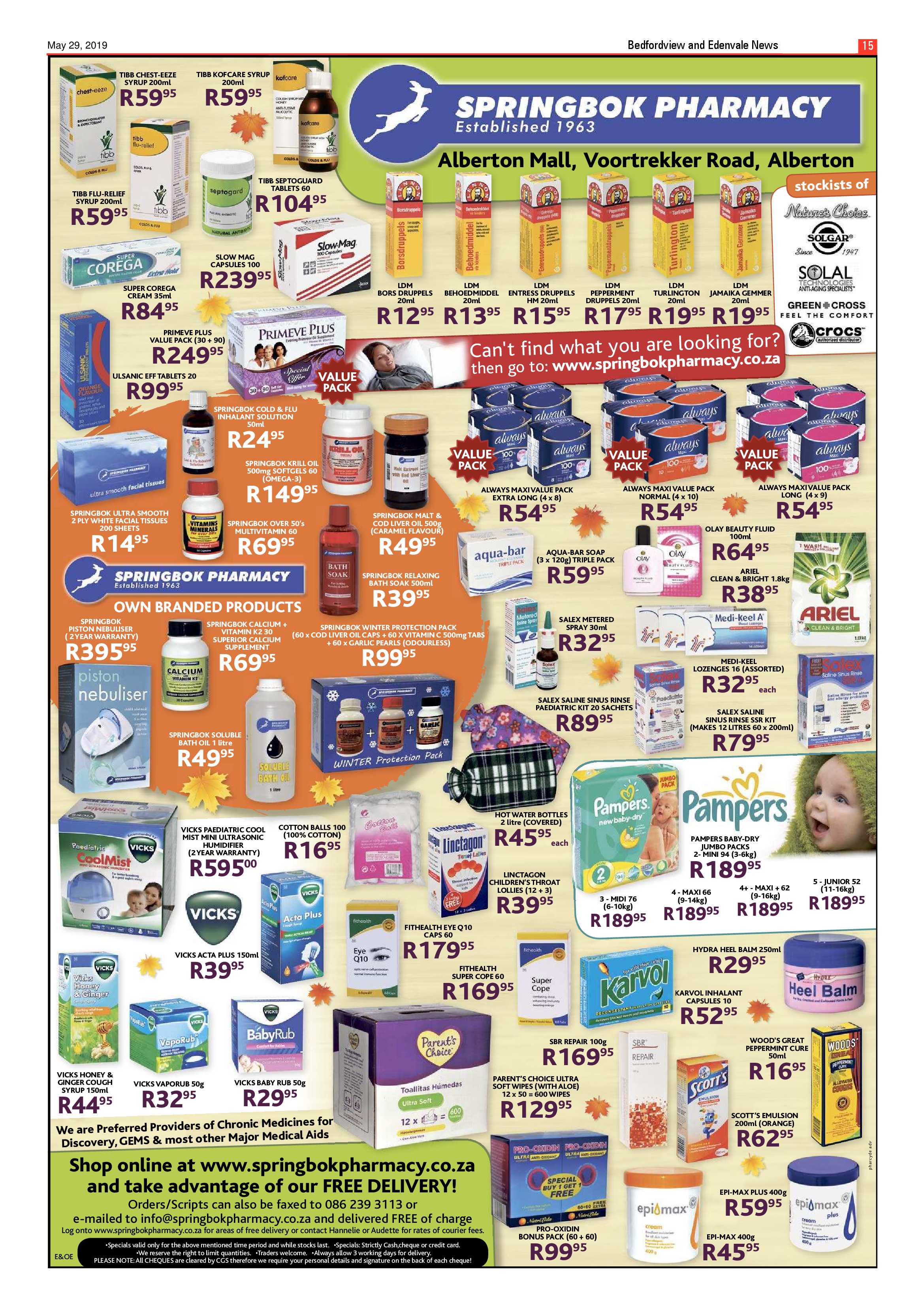 Bedfordview and Edenvale News 29 May 2019 page 15