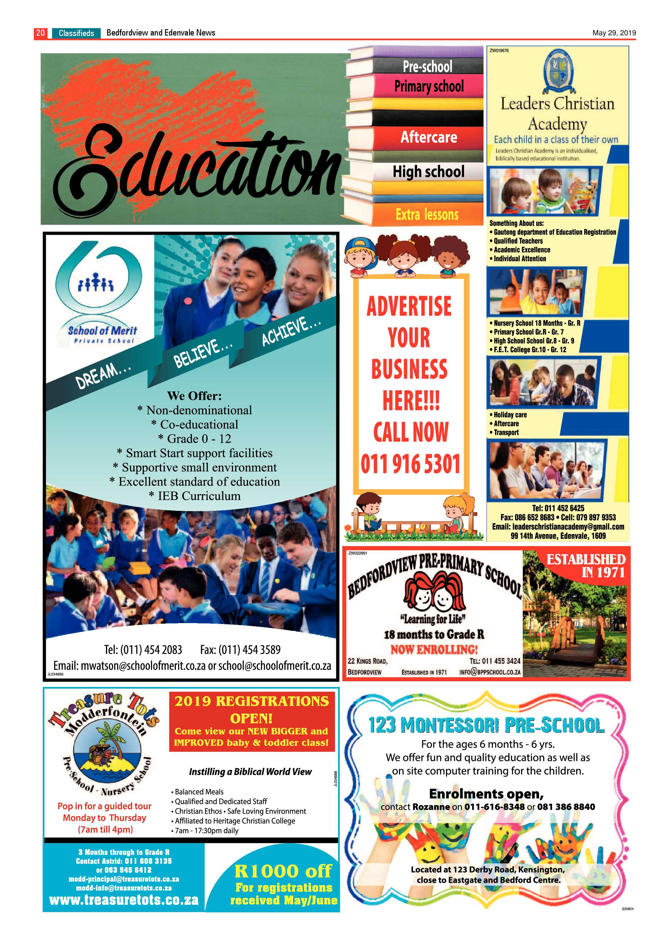 Bedfordview and Edenvale News 29 May 2019 page 20