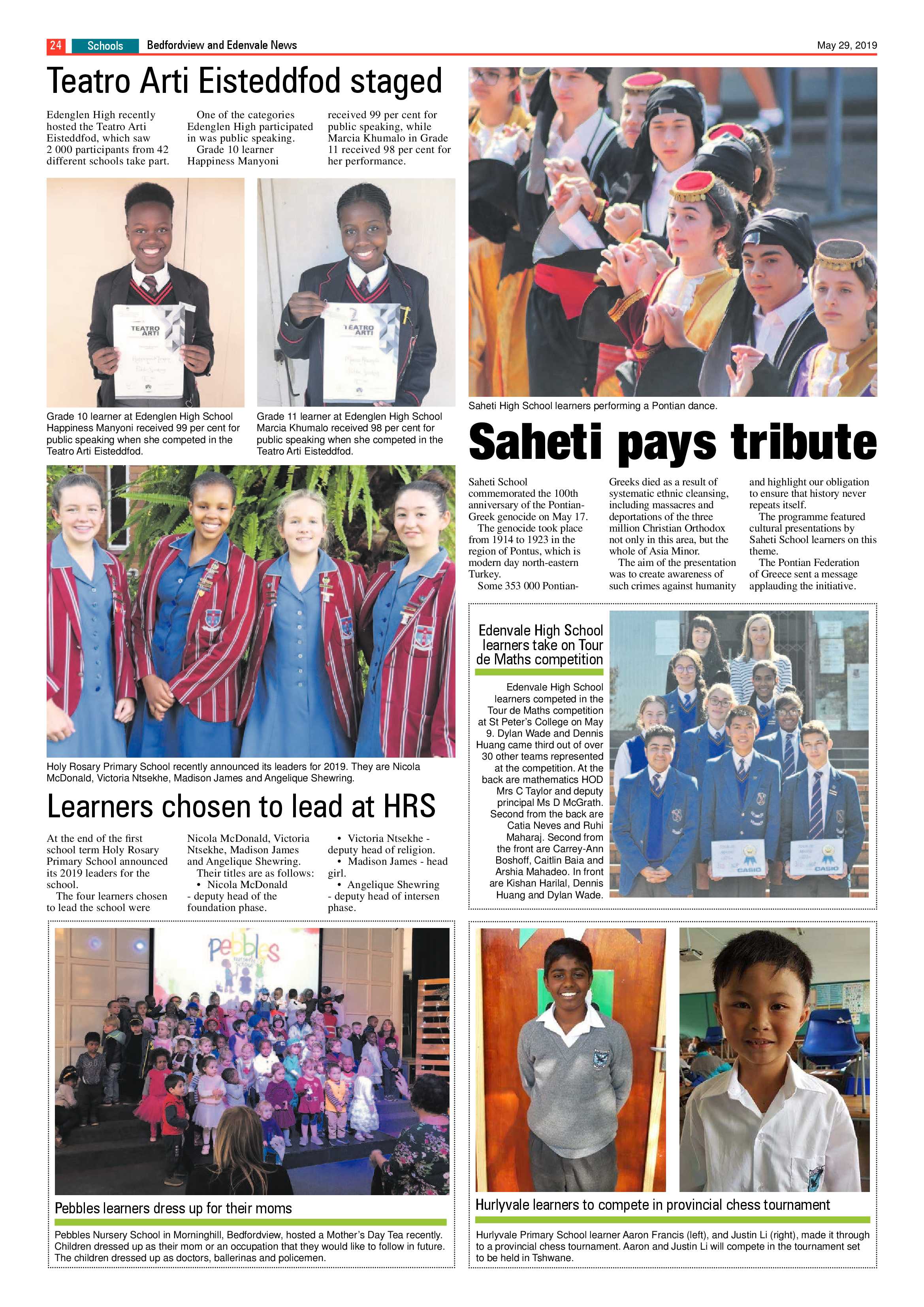 Bedfordview and Edenvale News 29 May 2019 page 24
