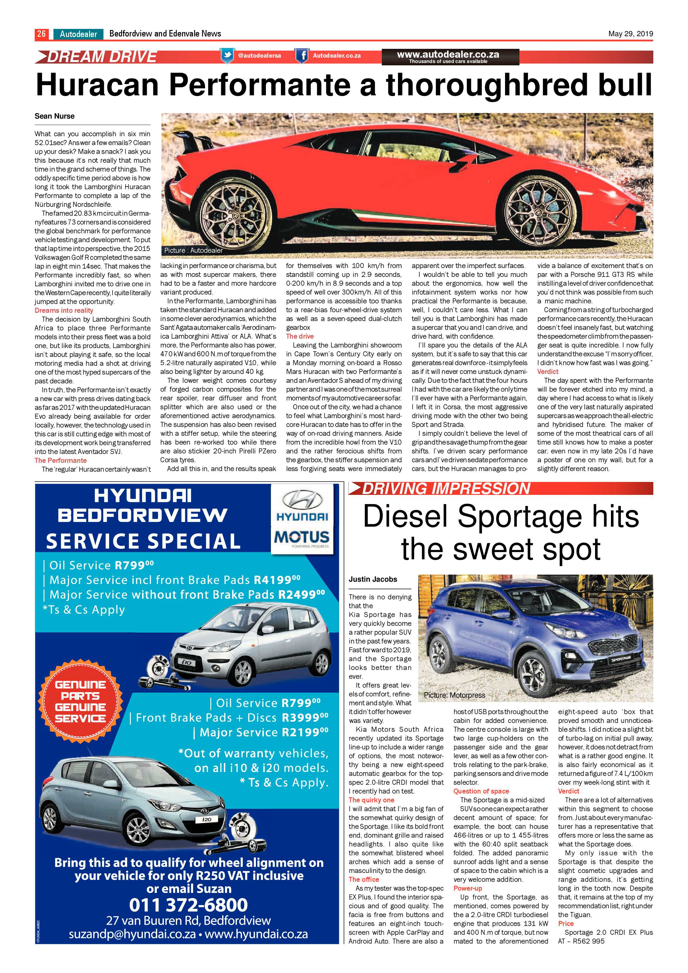 Bedfordview and Edenvale News 29 May 2019 page 26