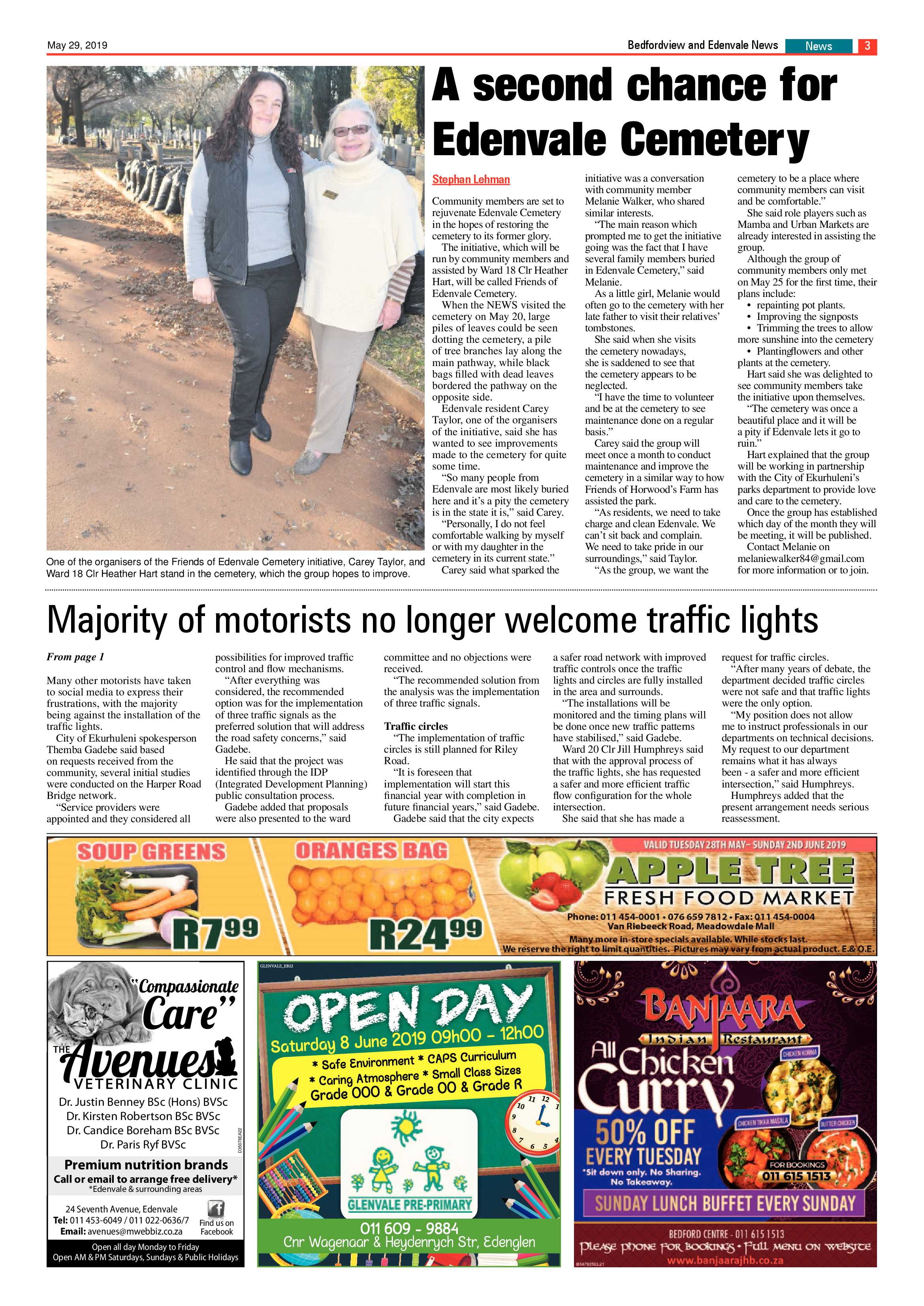 Bedfordview and Edenvale News 29 May 2019 page 3