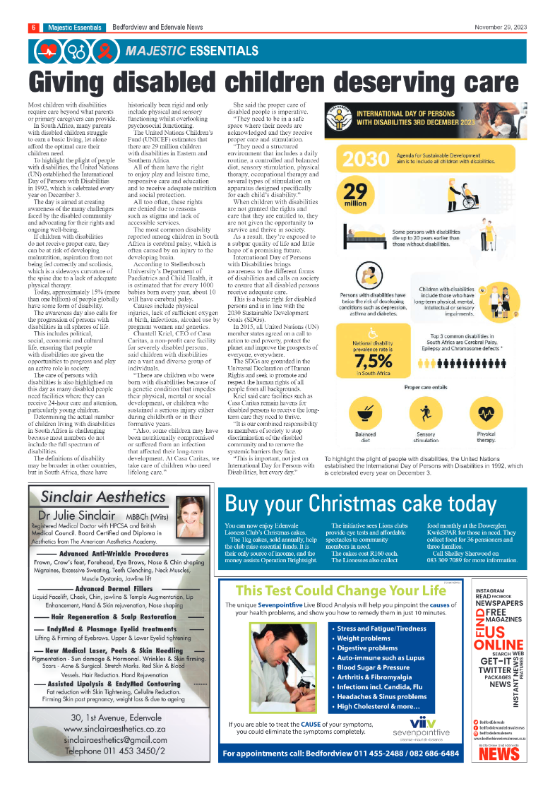 Bedfordview and Edenvale News 29 December 2023 page 6