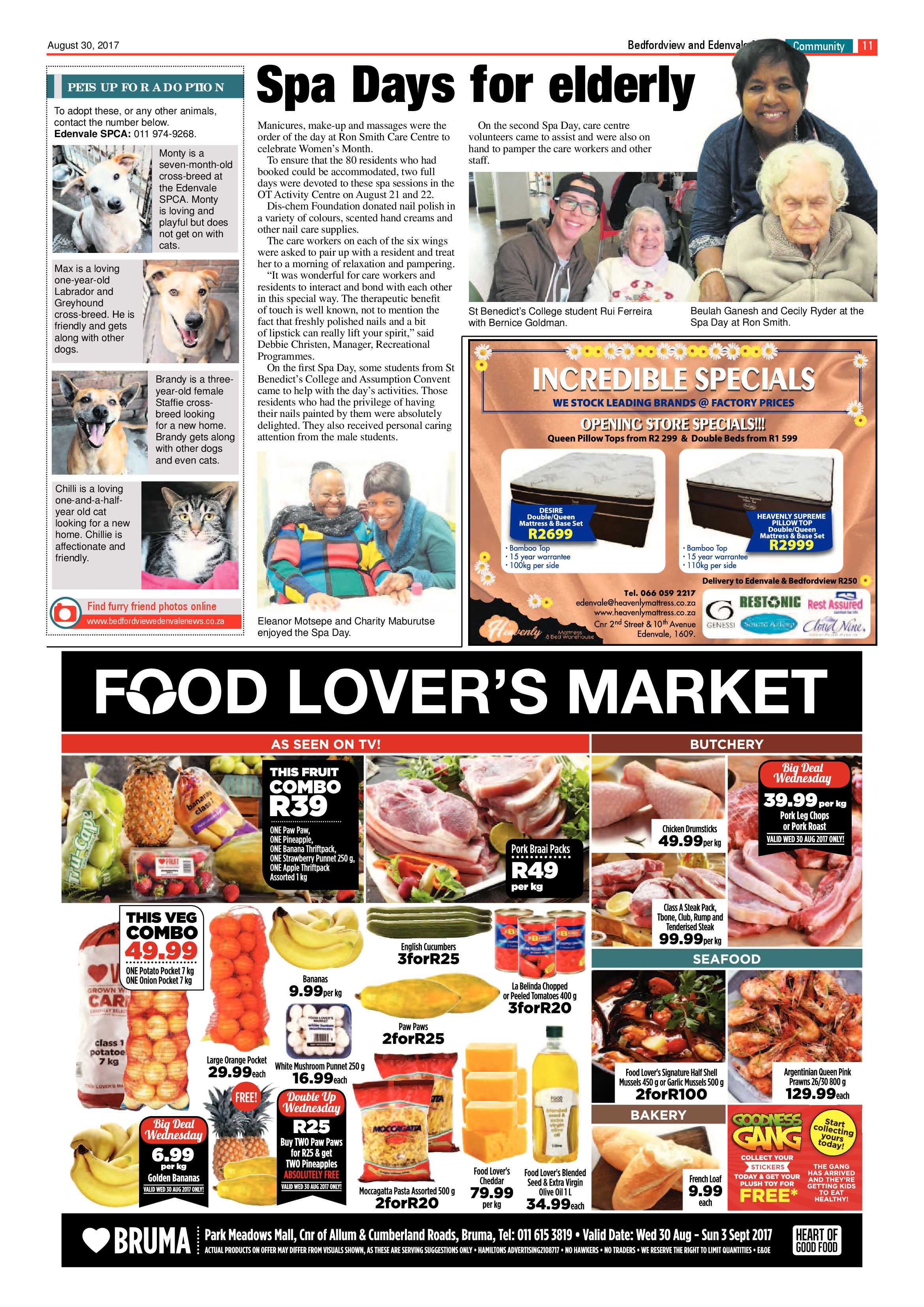 Bedfordview and Edenvale News 30 August 2017 page 11
