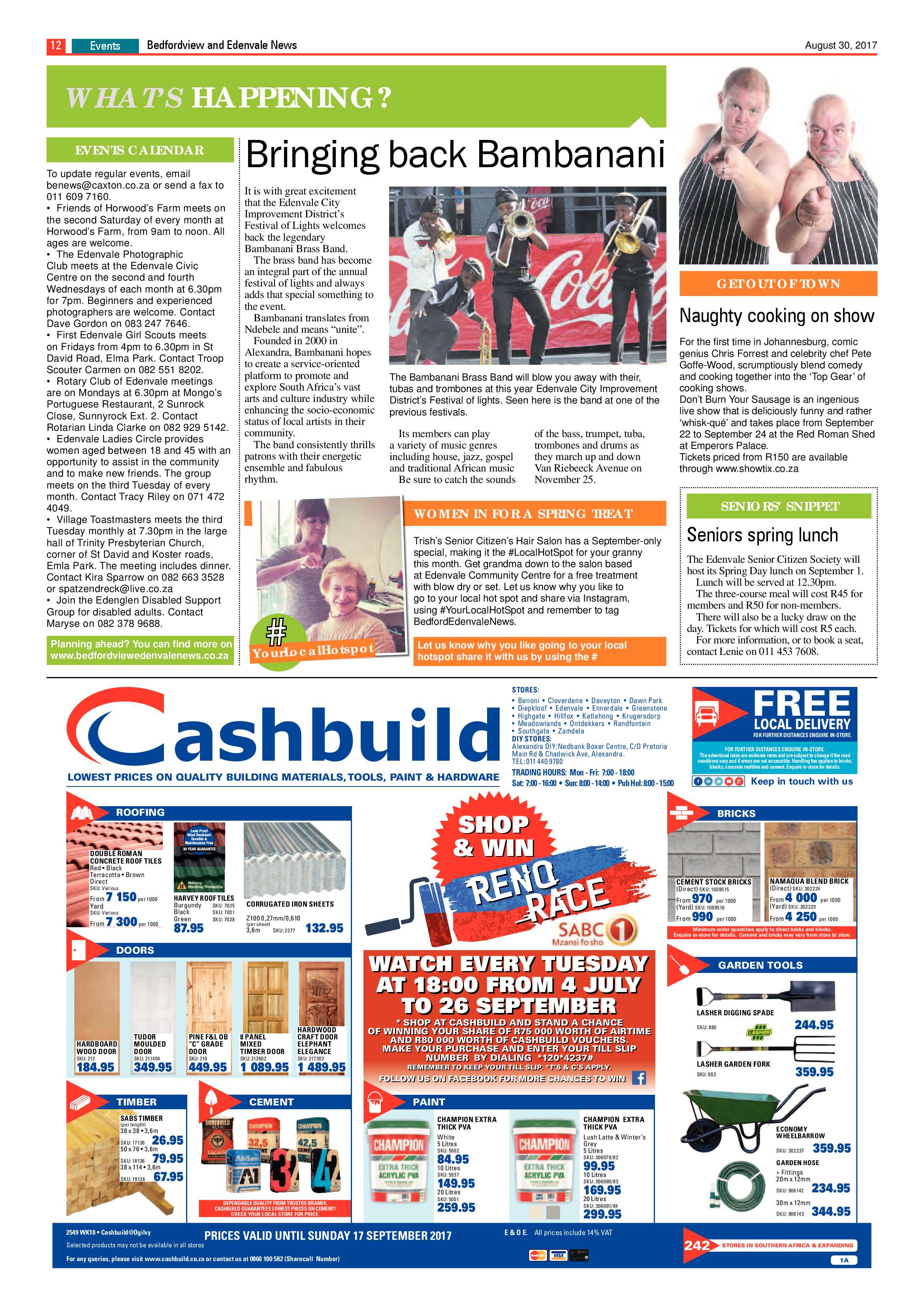 Bedfordview and Edenvale News 30 August 2017 page 12